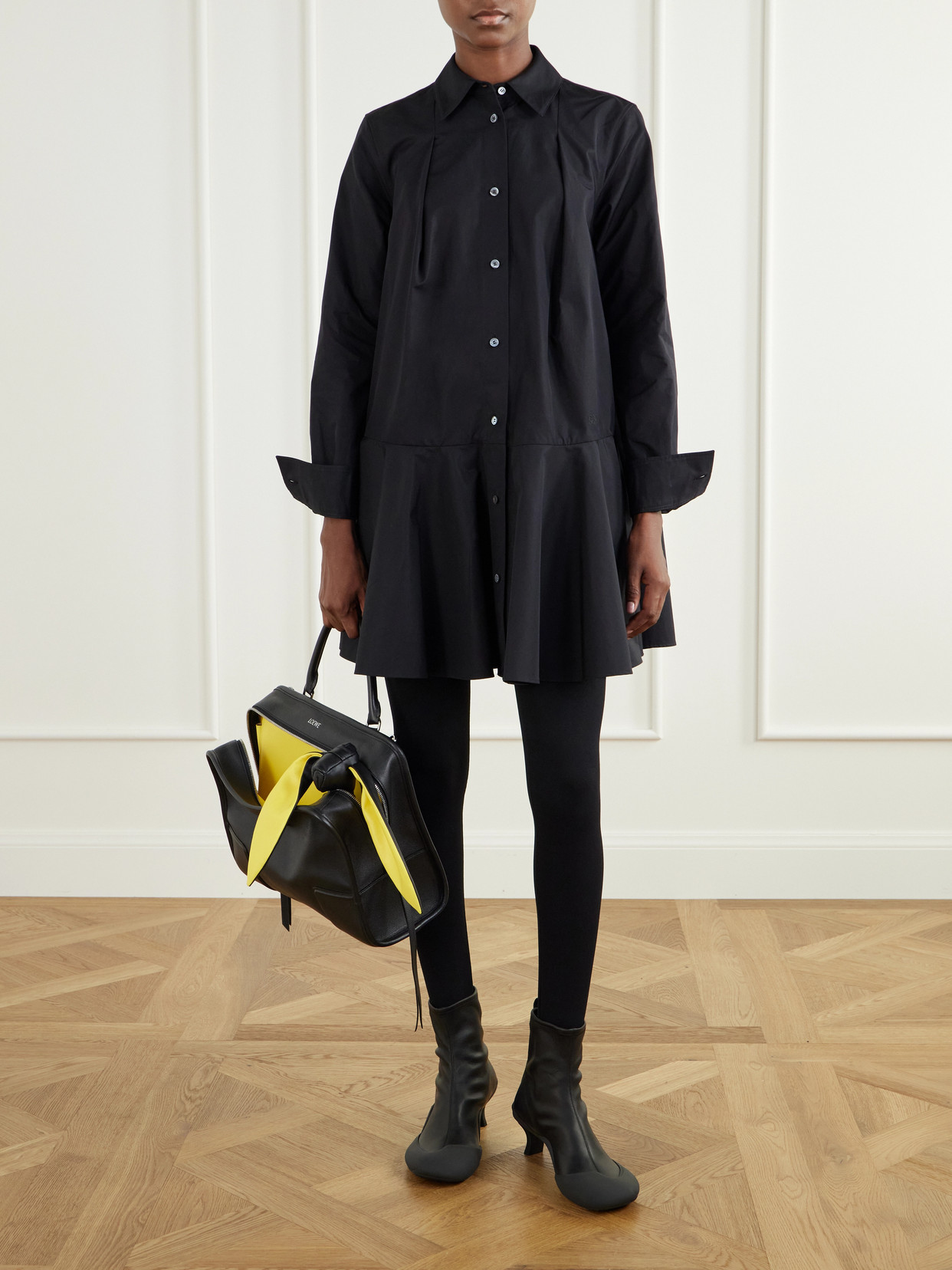 Dive 45 Rubber-Trimmed Ankle Boots
