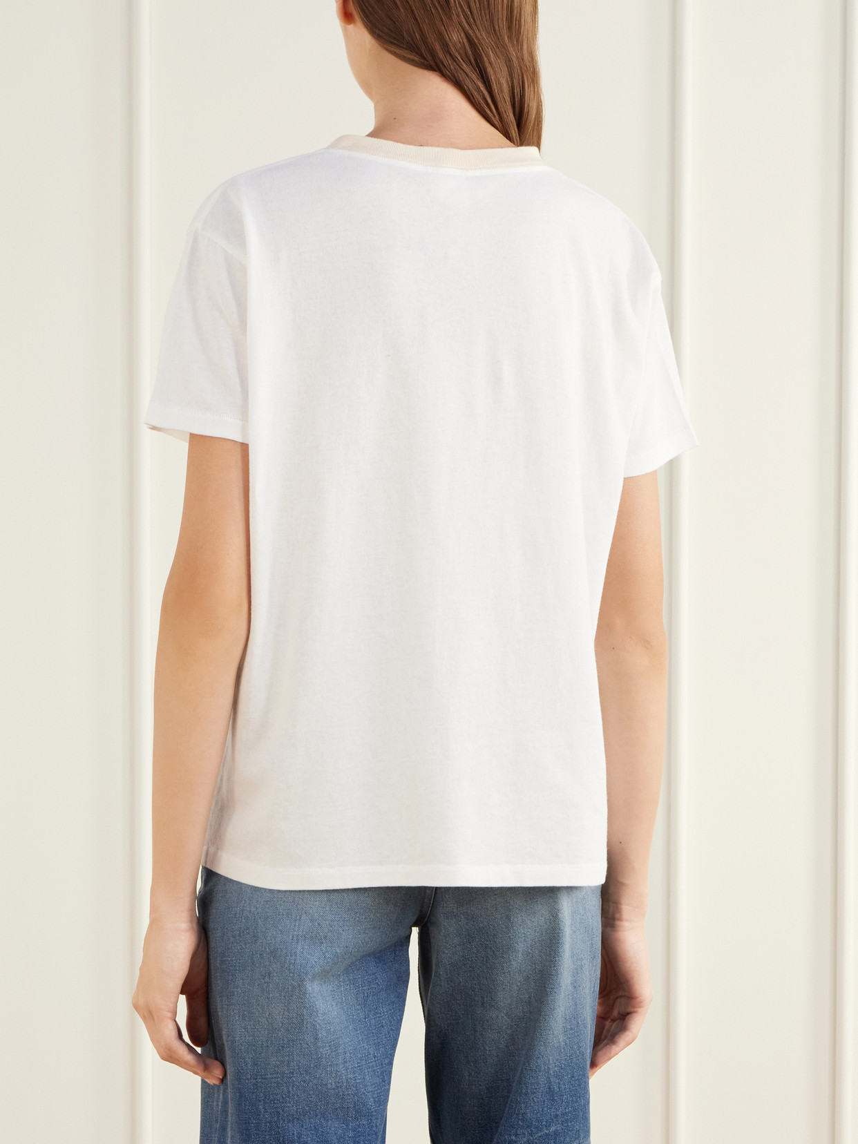 Chloé - Cactus Logo-Printed Cotton-Jersey T-Shirt