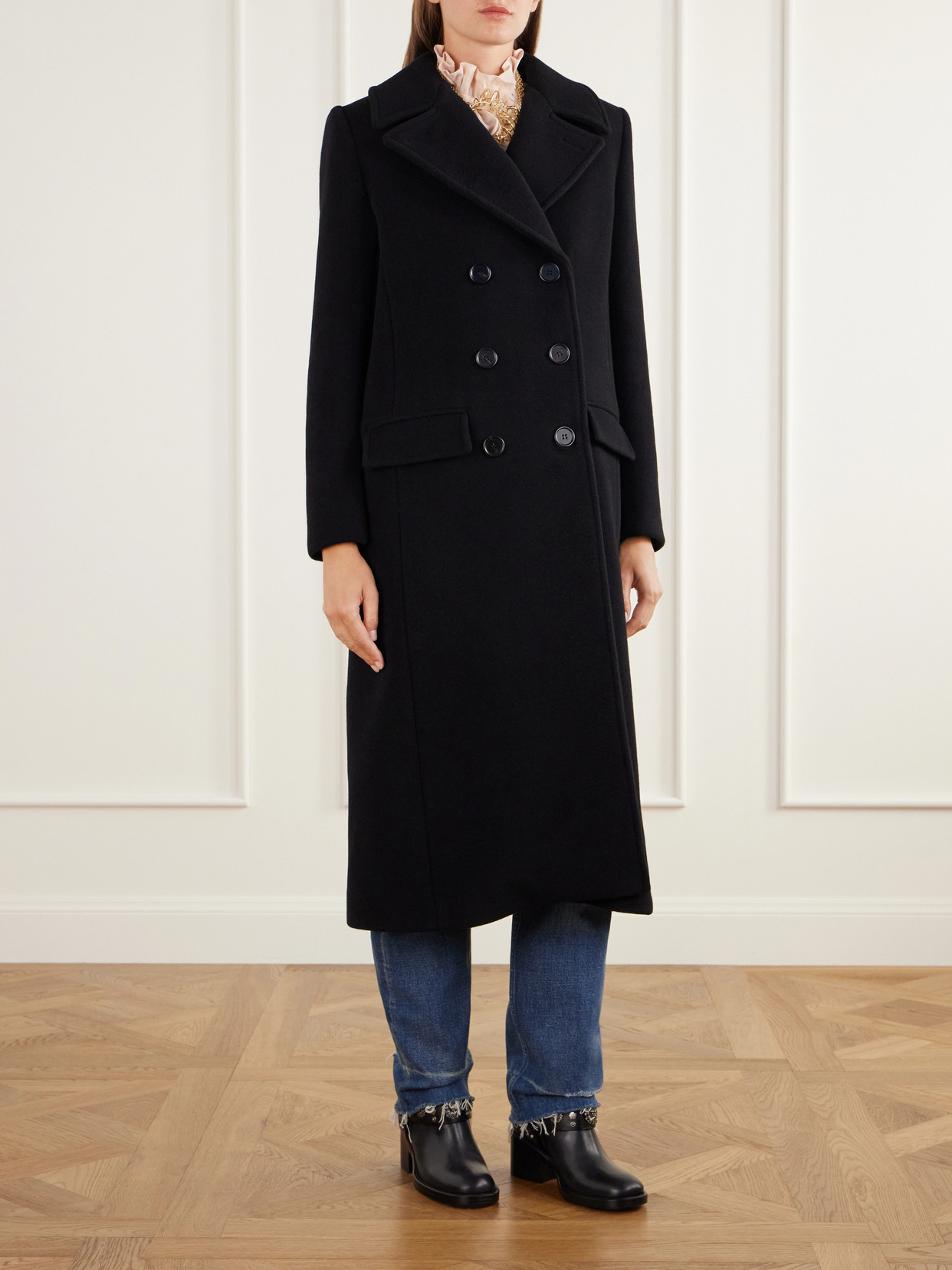 Chloé - Double-Breasted Coat