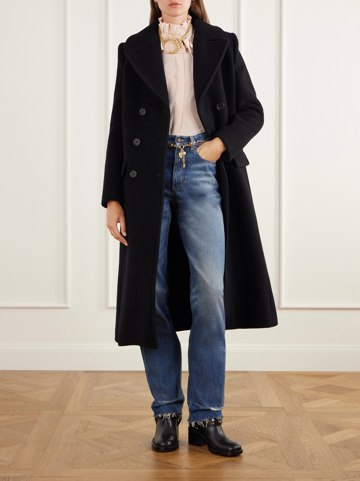 Chloé - Double-Breasted Coat