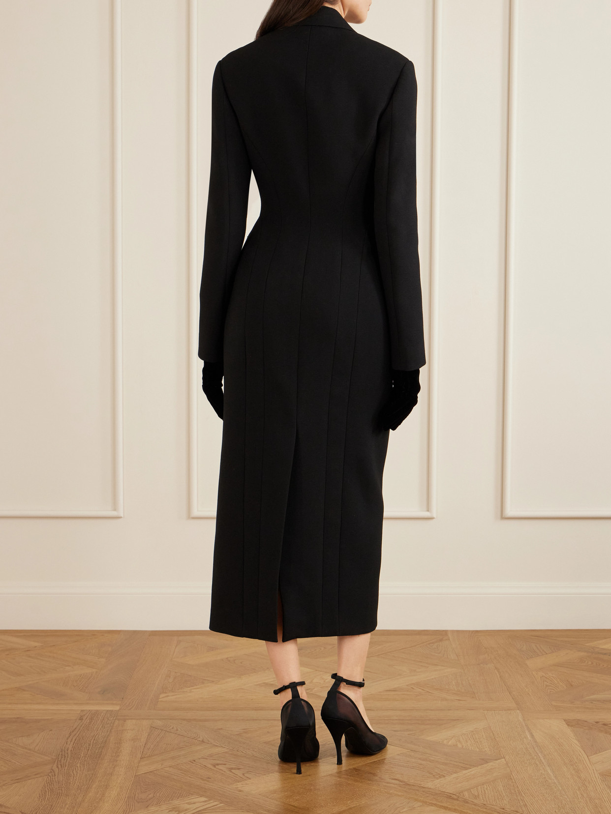 Alaïa - Double-Breasted Wool-Blend Coat