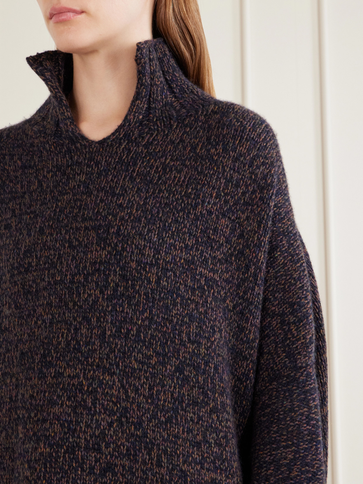 Novis Oversized Cashmere Mélange Sweater