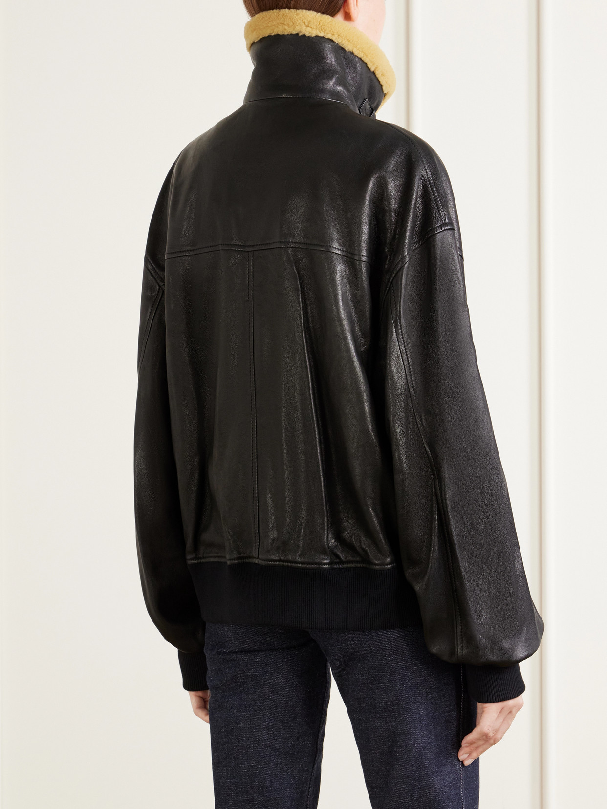 Sandor Leather Biker Jacket
