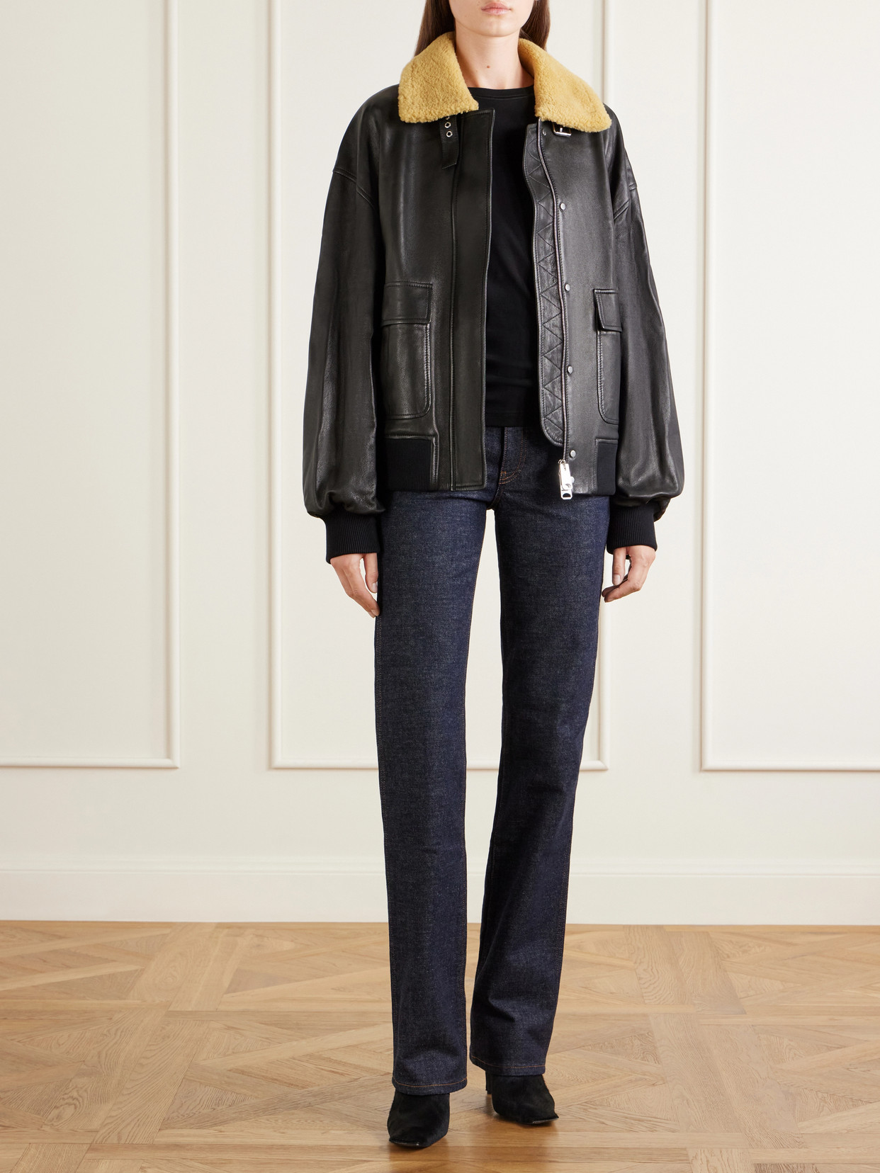 Sandor Leather Biker Jacket