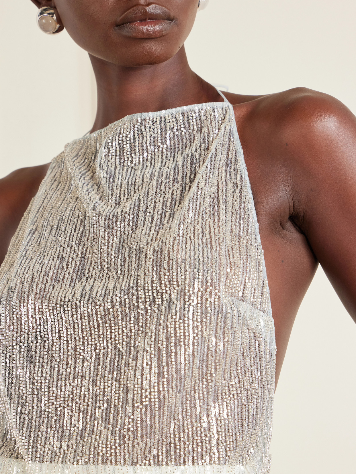 Rayy Sequined Top
