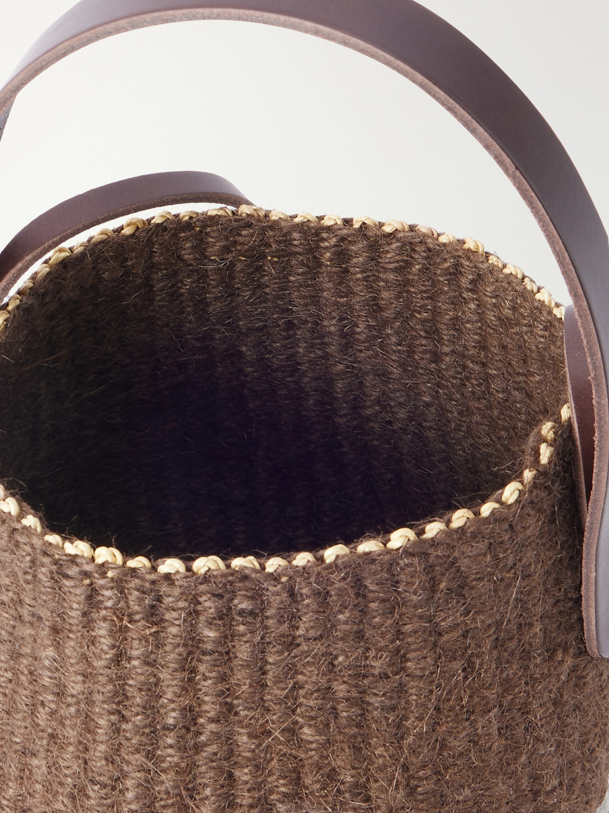 Muuñ - Orphee Raffia Shoulder Bag