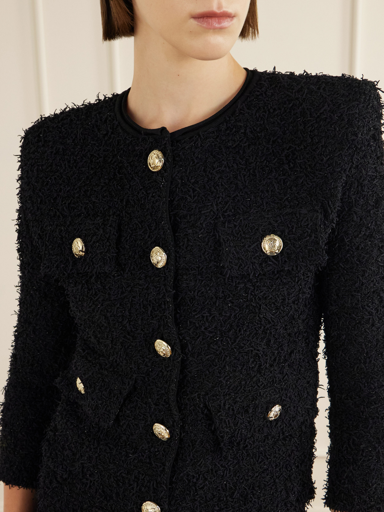 Embellished Tweed Jacket