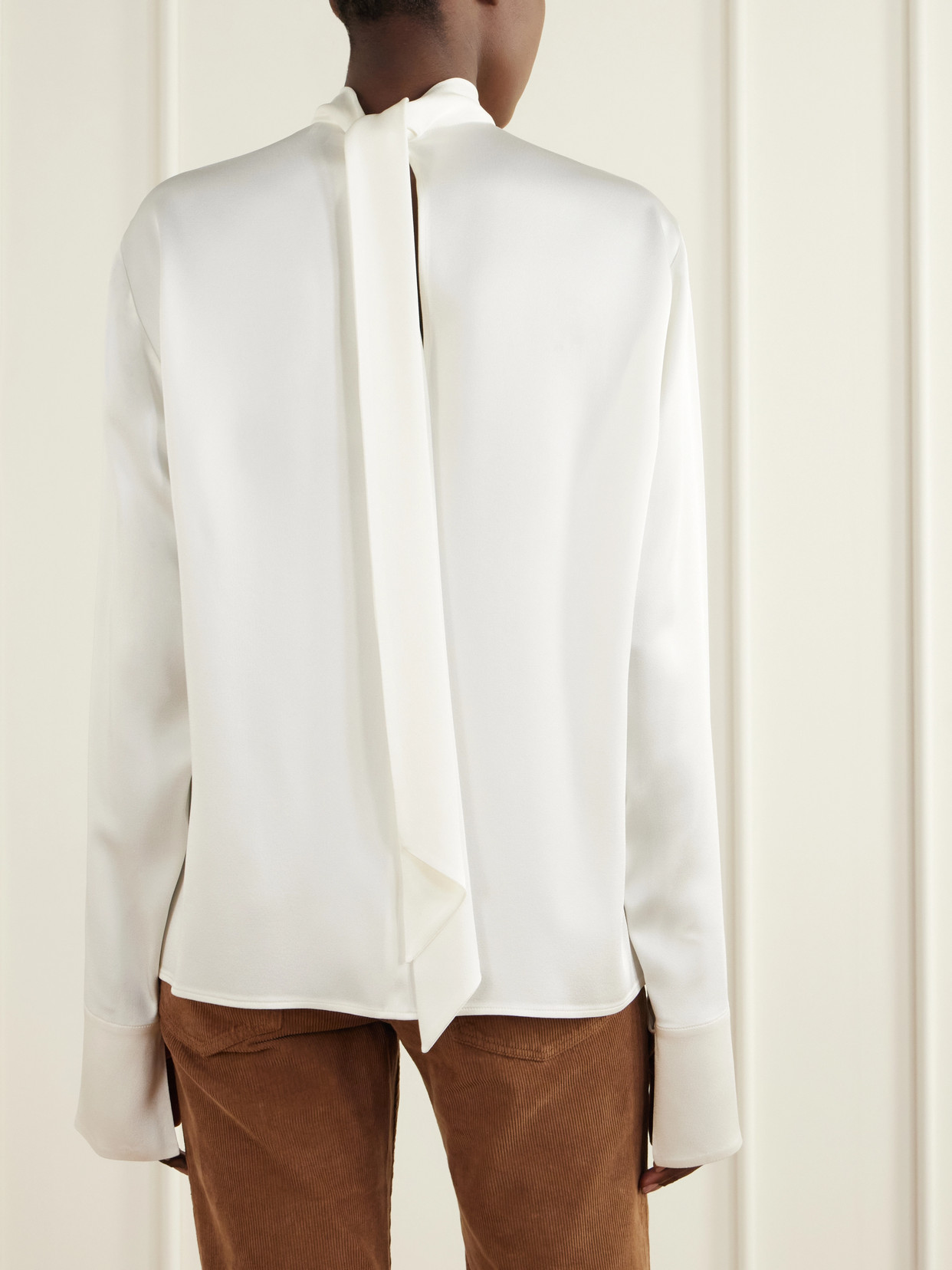Tie-Detailed Blouse