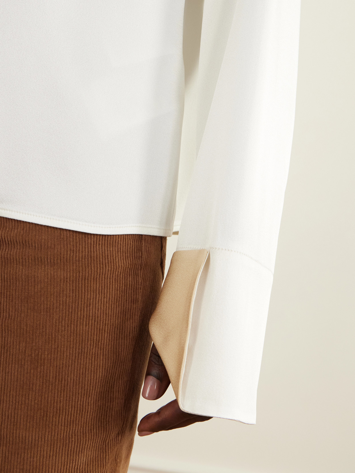 Tie-Detailed Blouse
