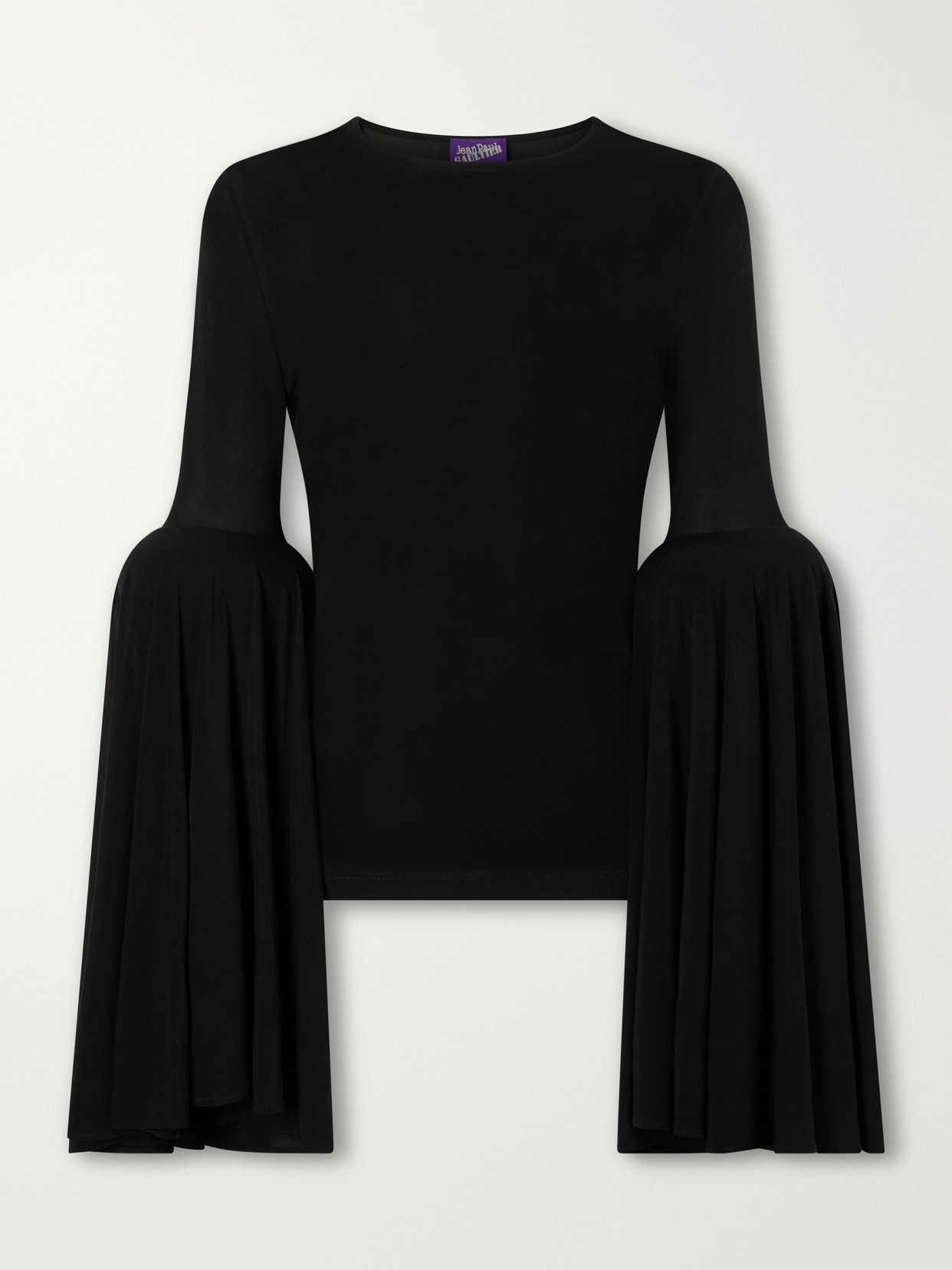 Gathered Jersey Blouse