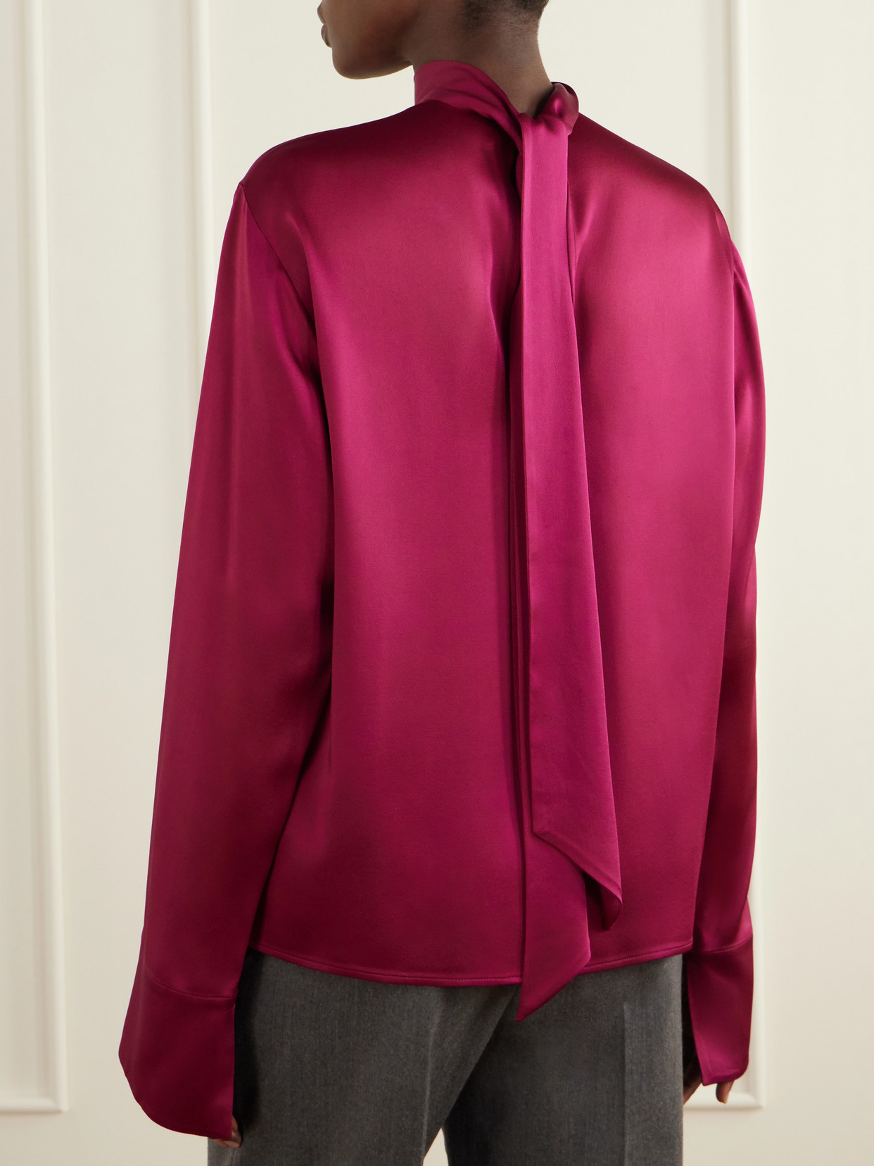Tie-Detailed Blouse