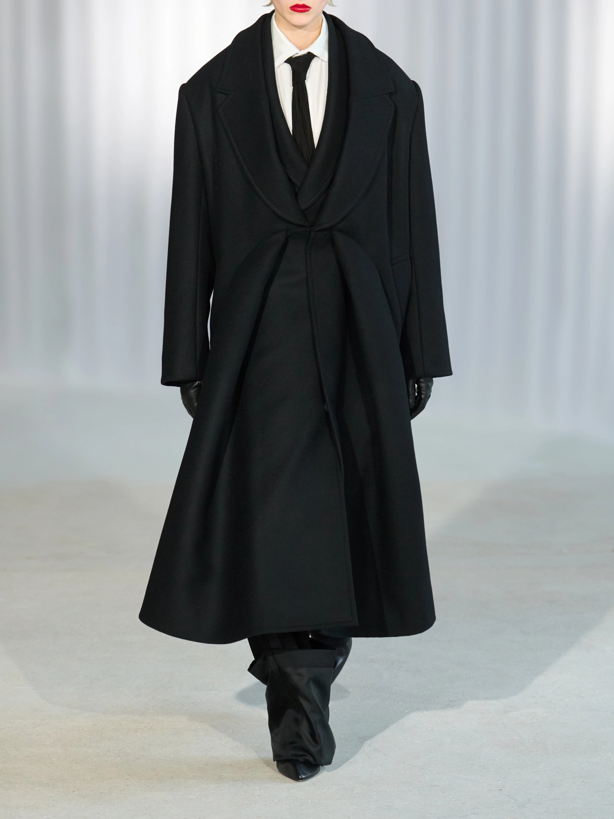 Wool-Twll Wide- Leg