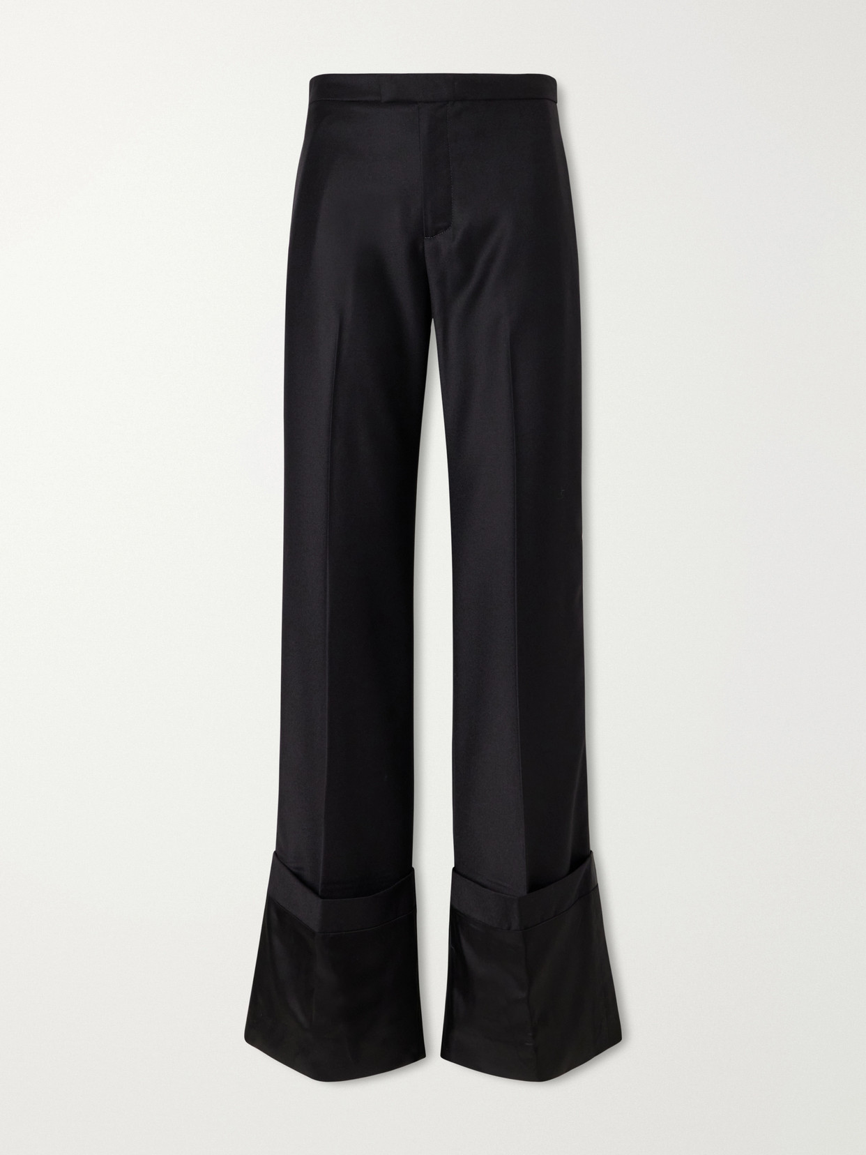 Wool-Twll Wide- Leg