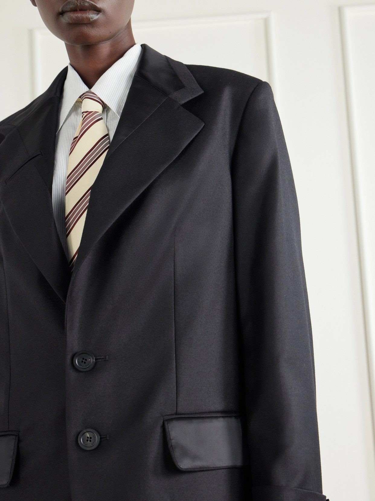 Wool-Gabardine Blazer