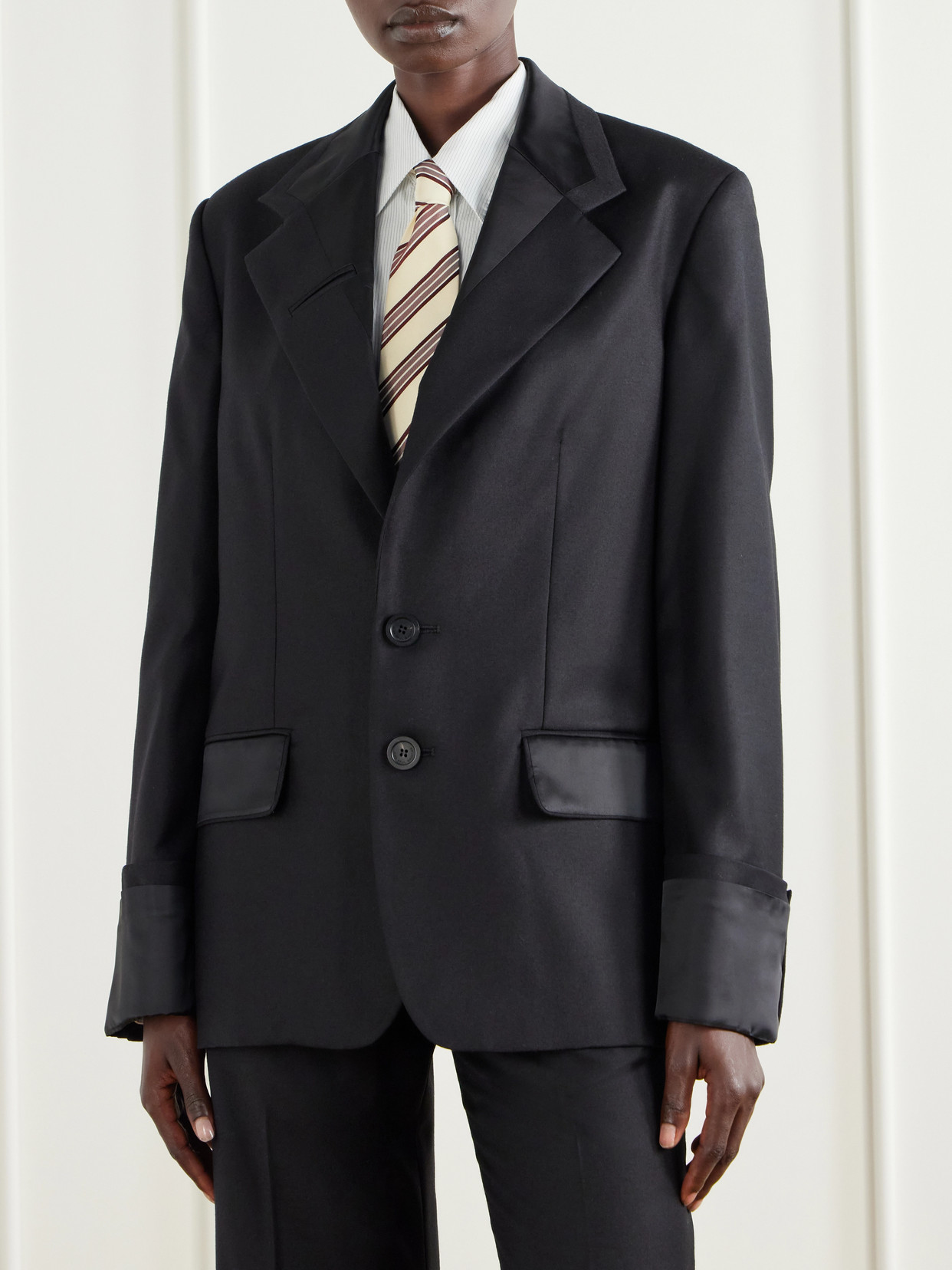Wool-Gabardine Blazer