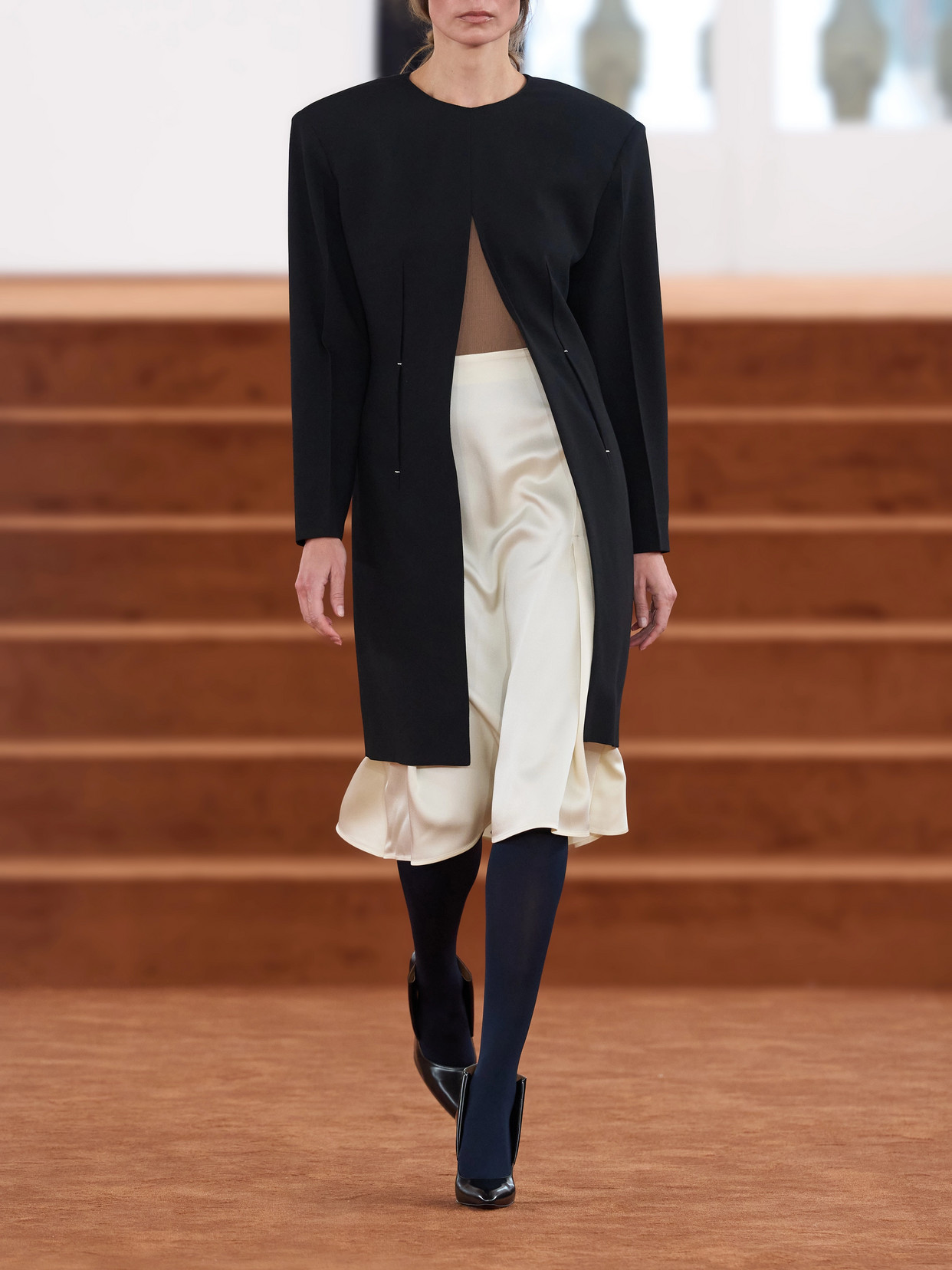 Pleated Coat