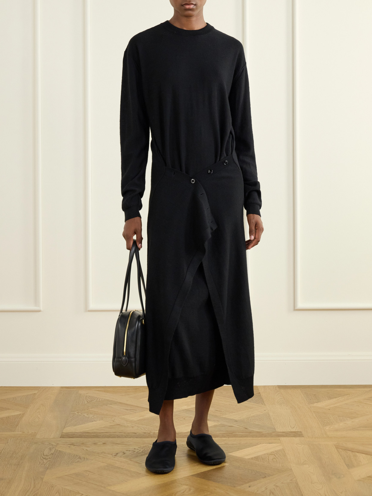 Elbe Rubber-Trimmed Flats