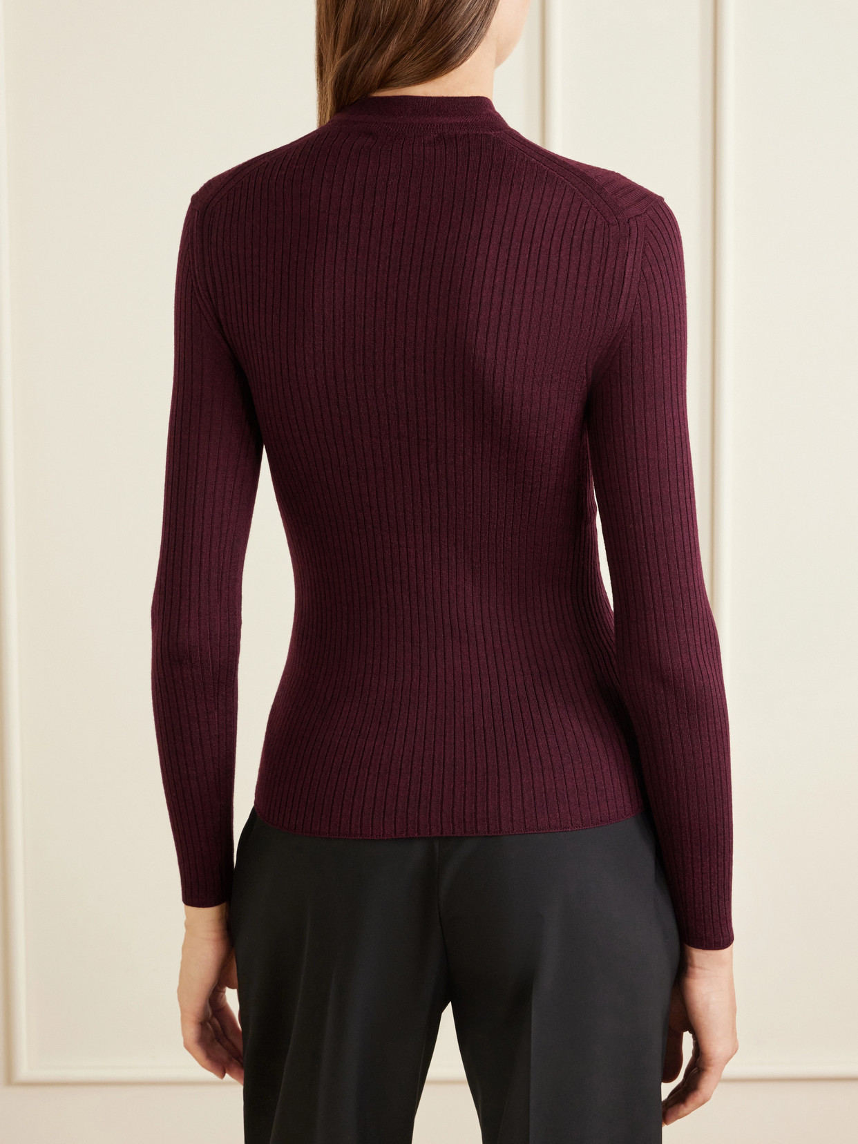And Wool-Blend Sweatshirt
