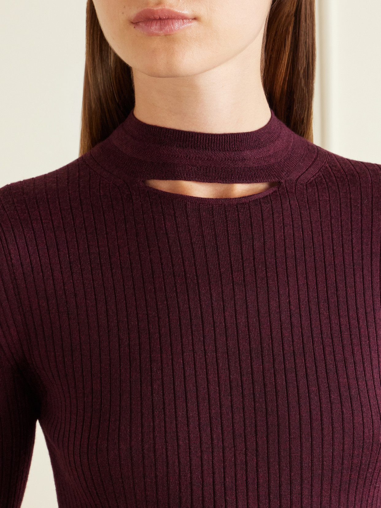 And Wool-Blend Sweatshirt