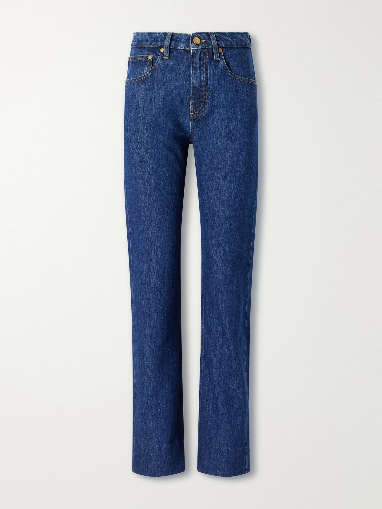 Jil Sander Mid-rise Straight-leg Jeans In Blue