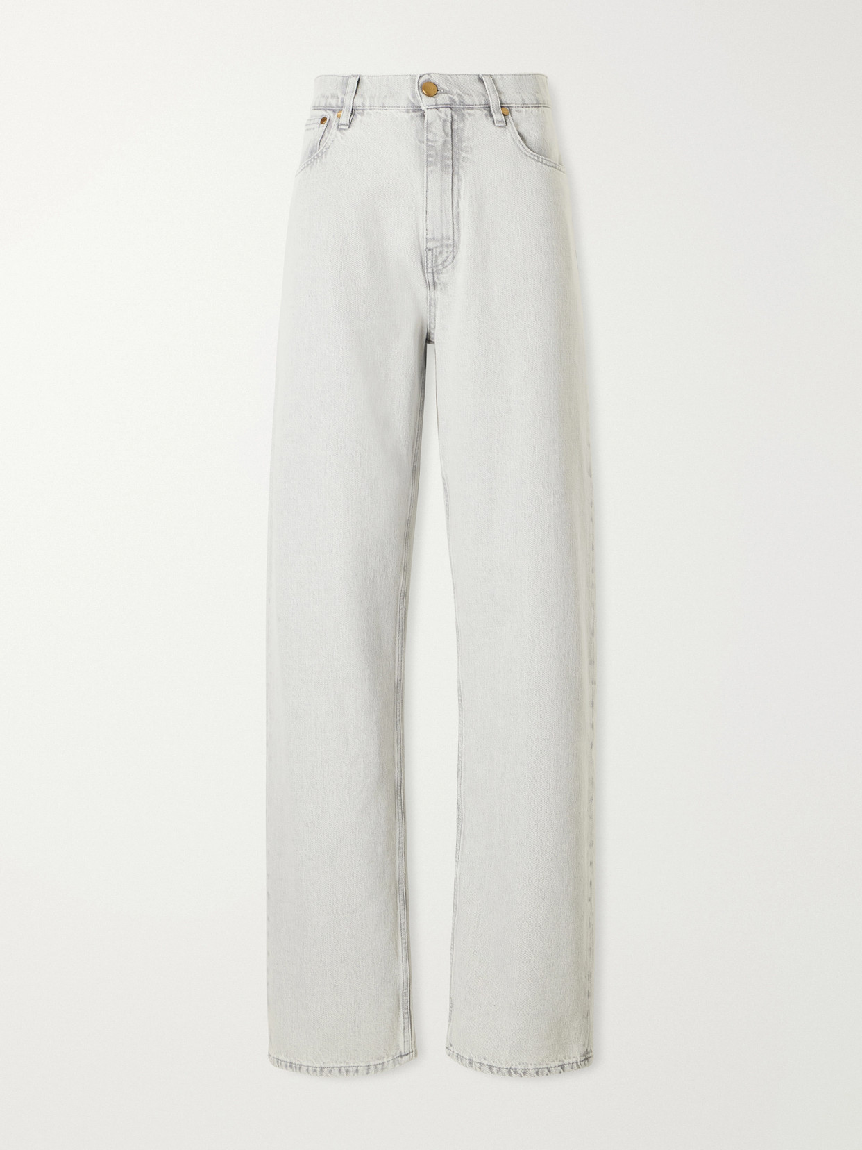 Jil Sander High-waist Wide-leg Jeans In Blue