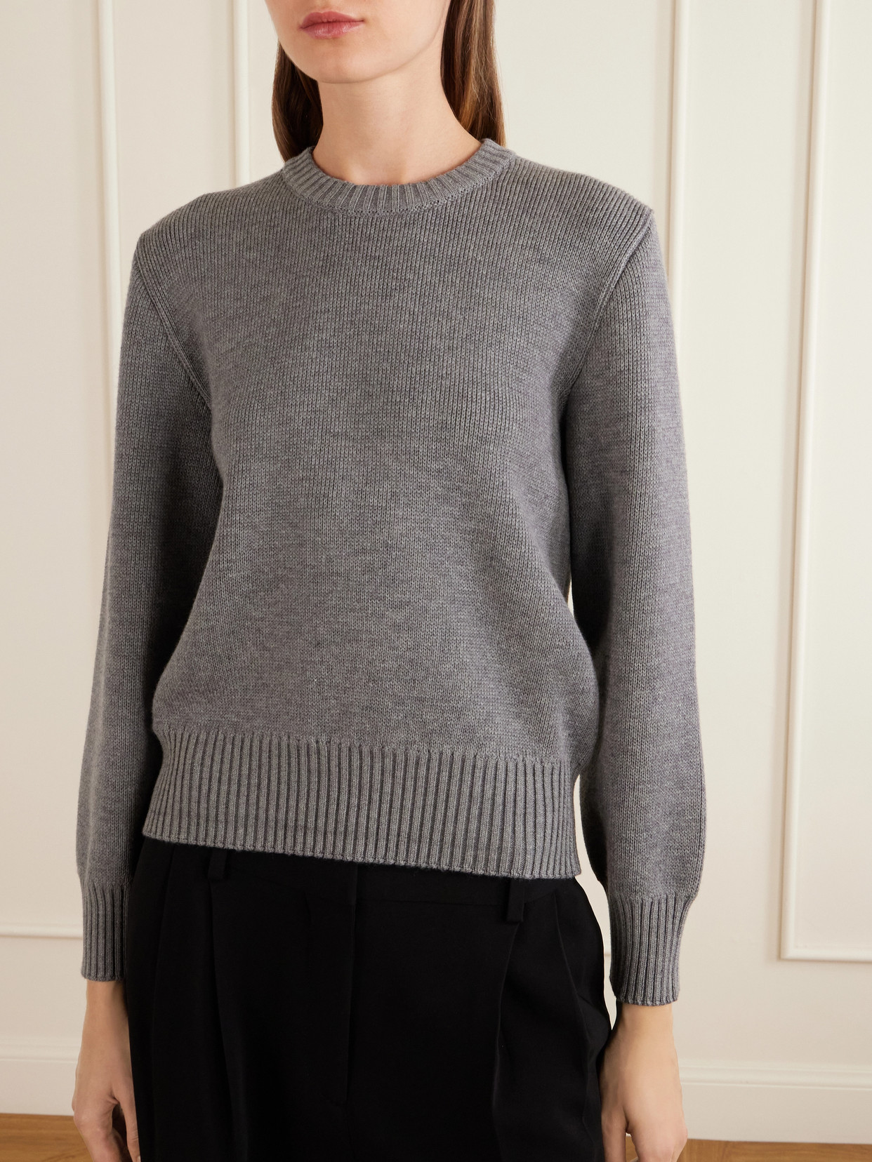 And Cotton-Blend Sweater