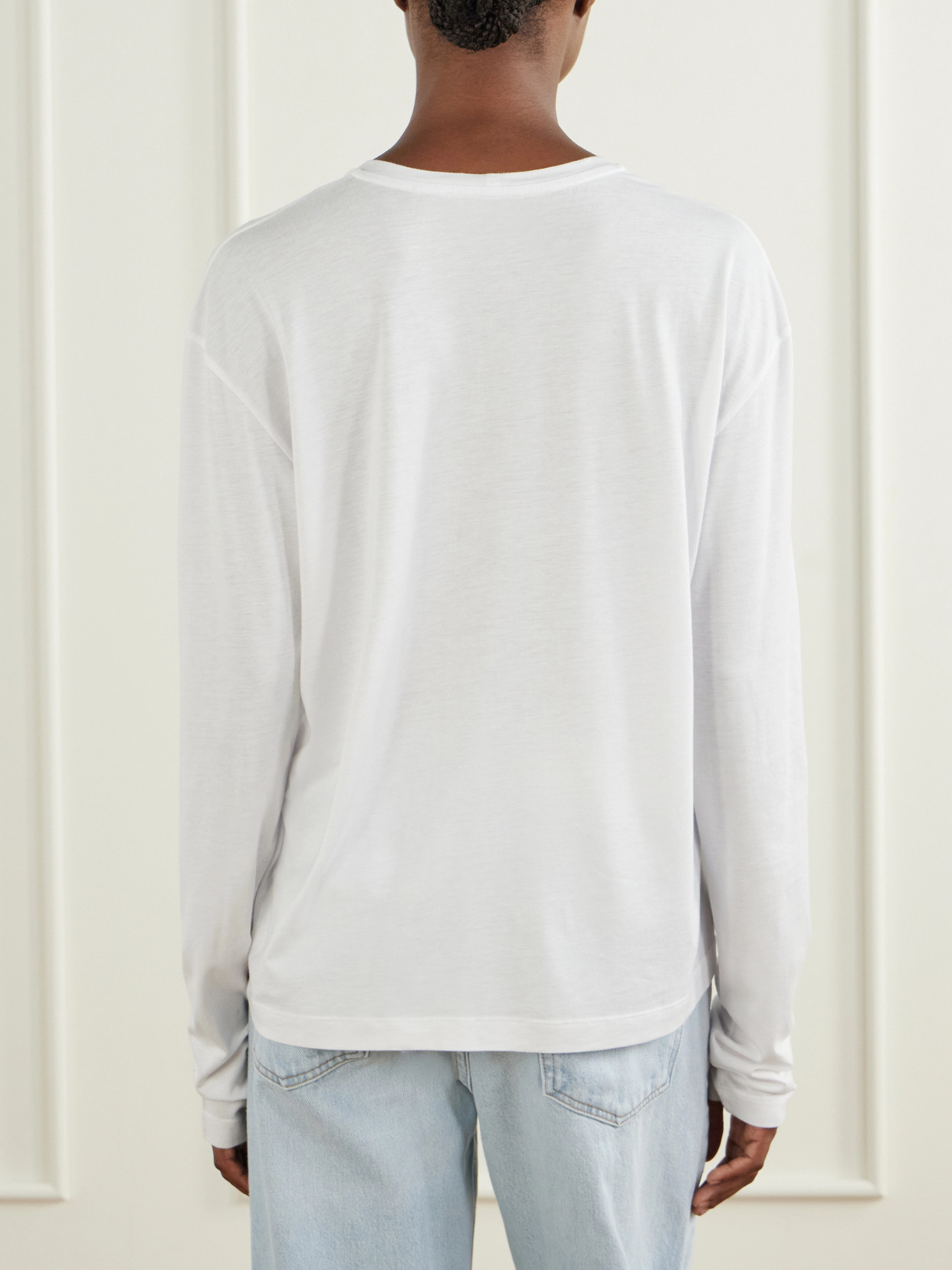 Lyocell And Cotton-Blend Jersey T-Shirt