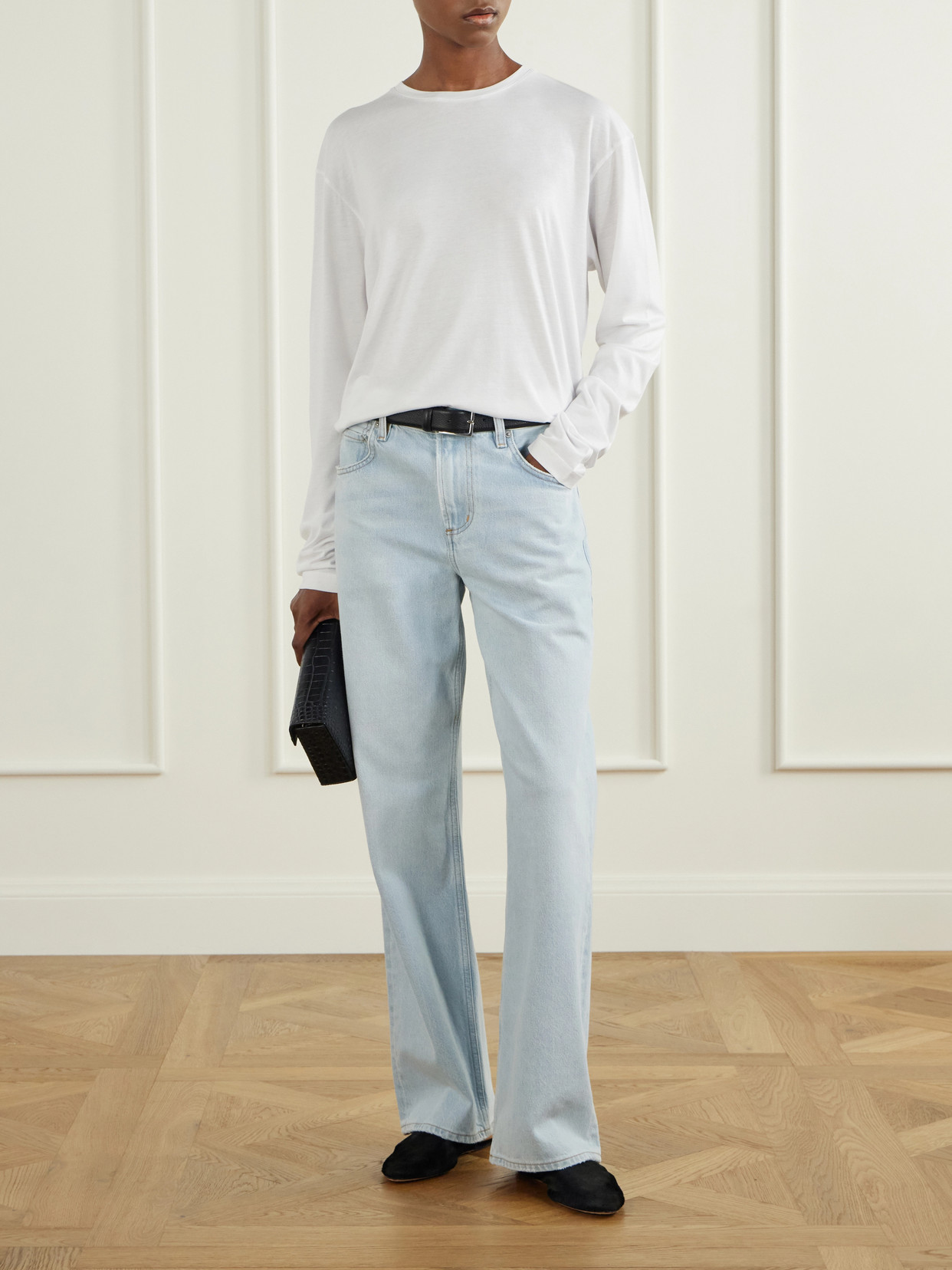 Lyocell And Cotton-Blend Jersey T-Shirt