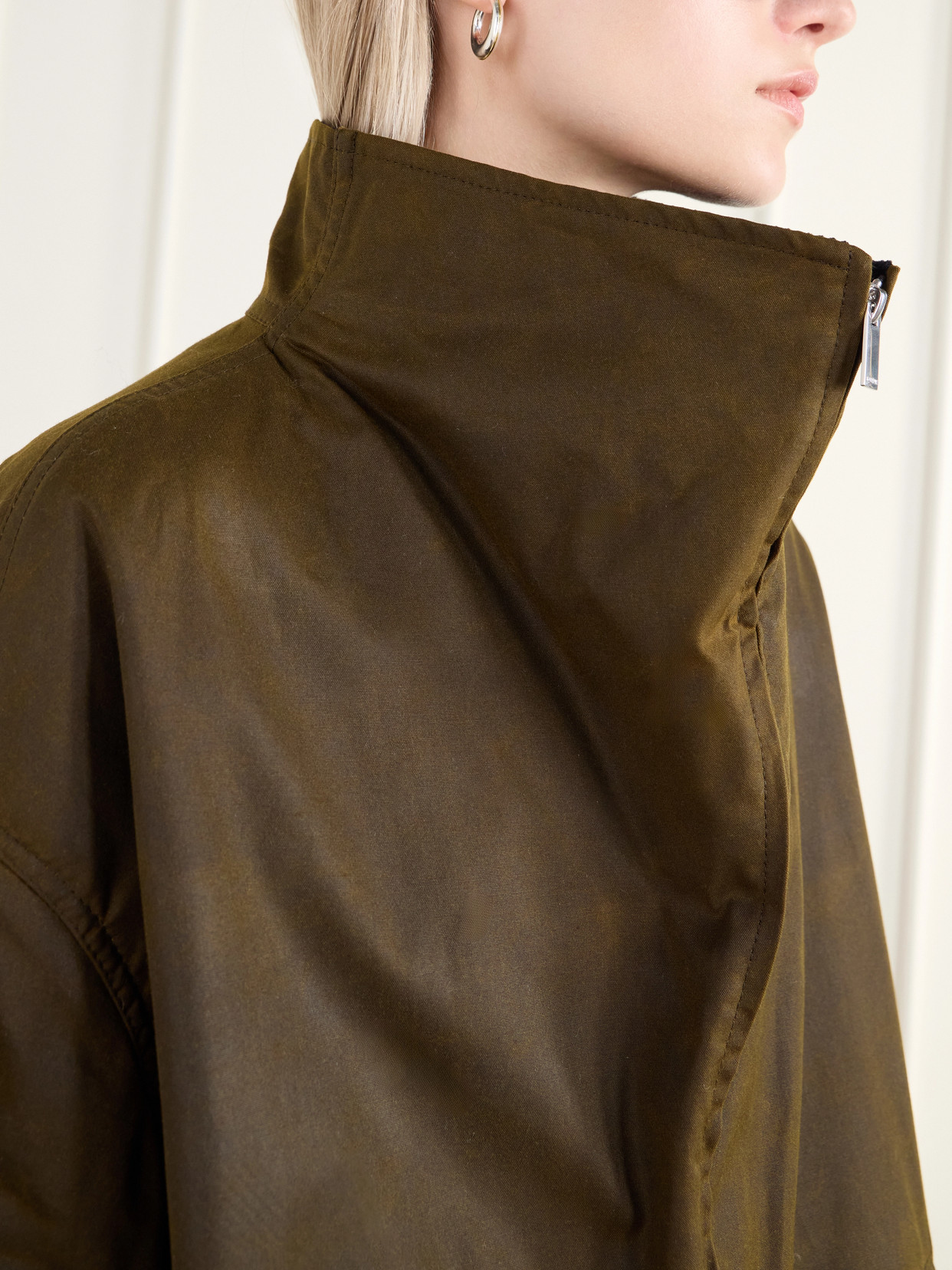 Country Corduroy-Trimmed Cotton-Gabardine Jacket