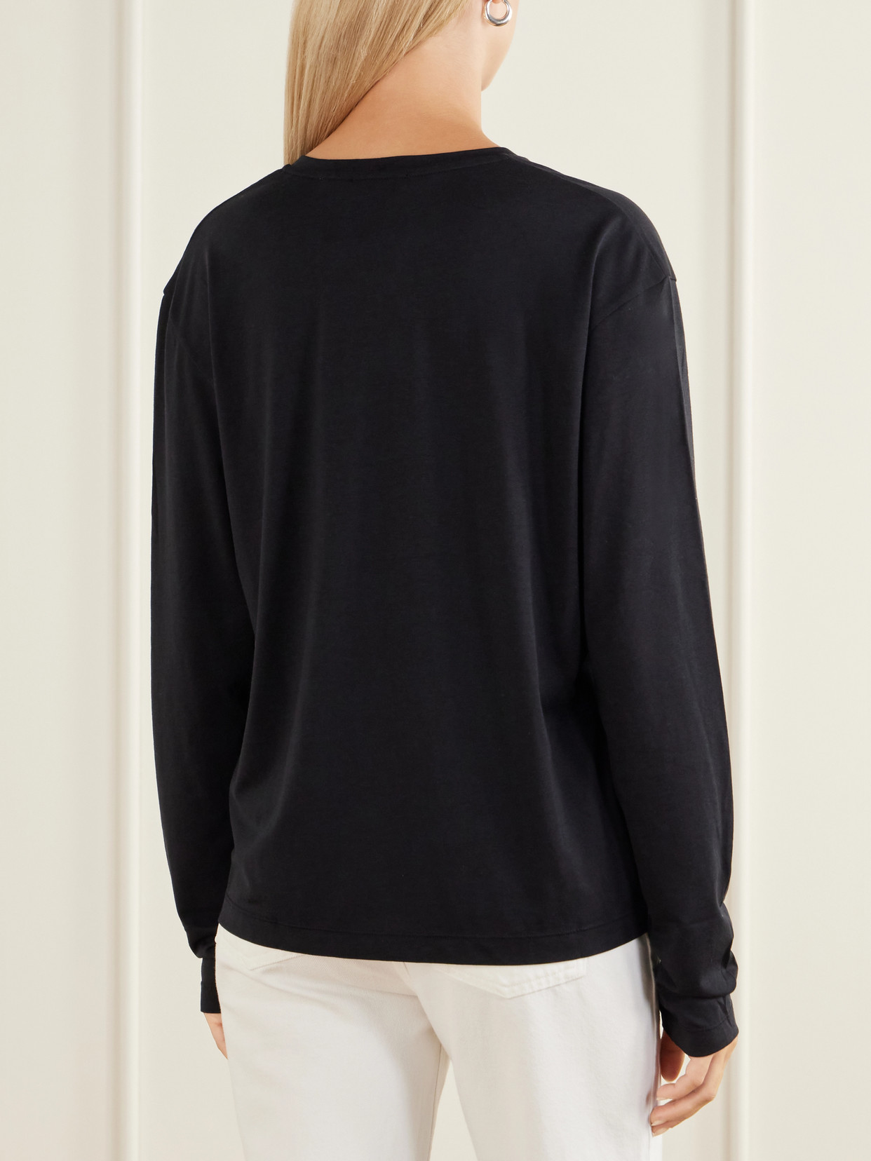 Lyocell And Cotton-Blend Jersey T-Shirt