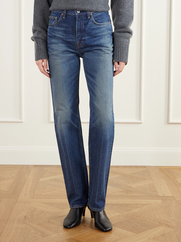 TOTEME Mid-rise slim-leg jeans