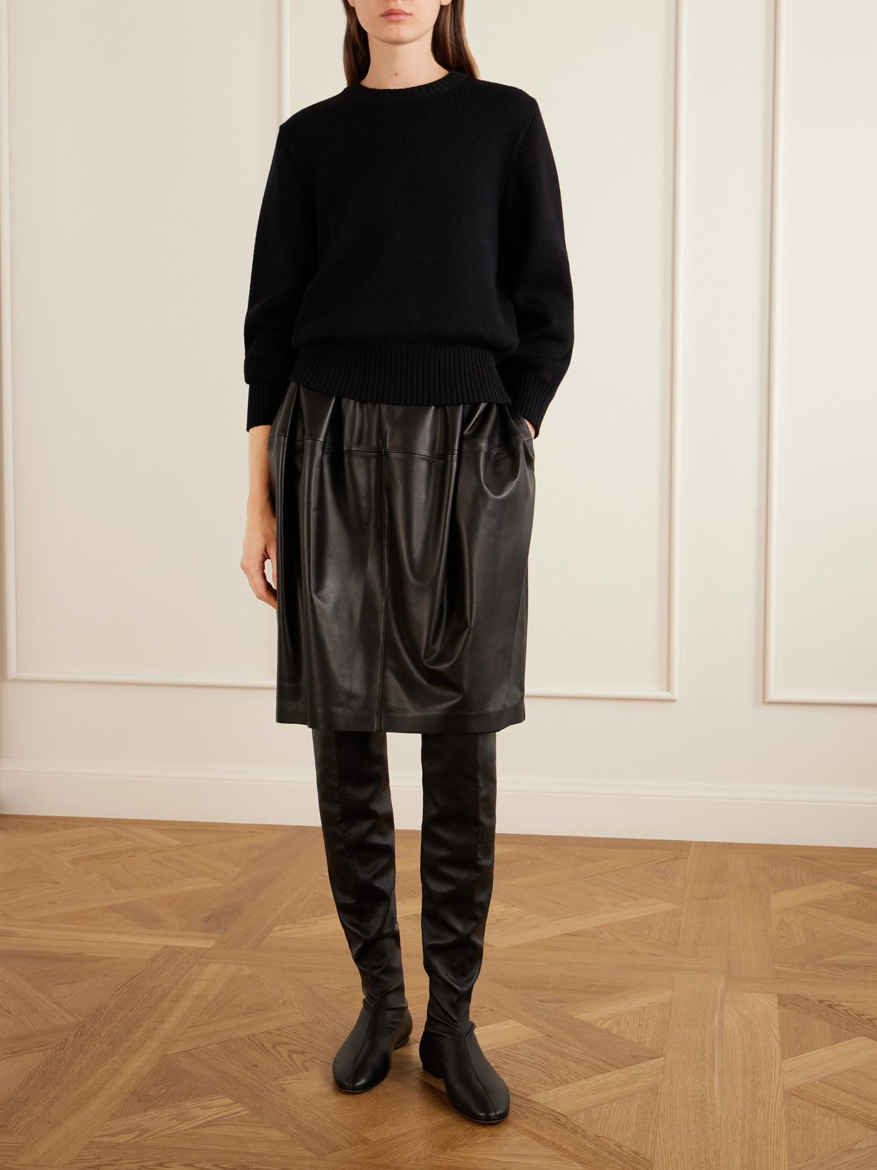 And Cotton-Blend Sweater