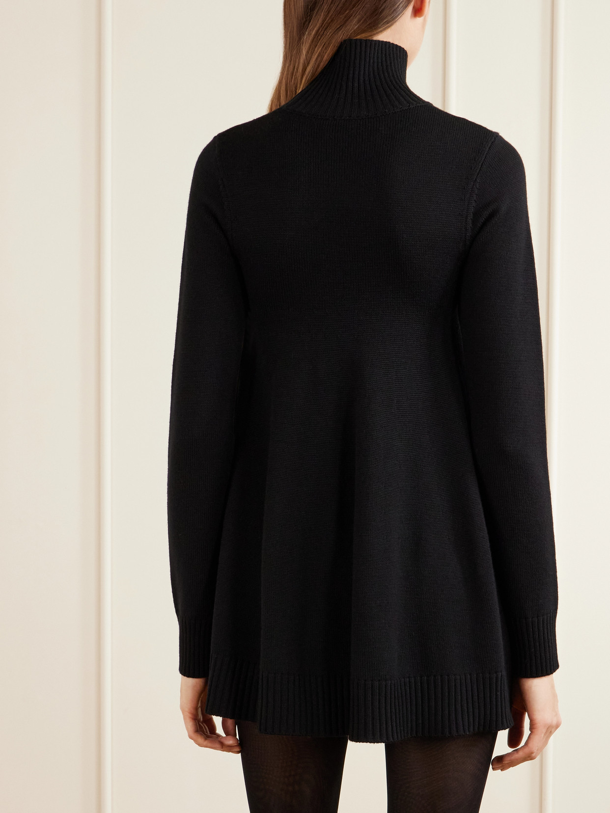 Wool-Blend Turtleneck Sweater