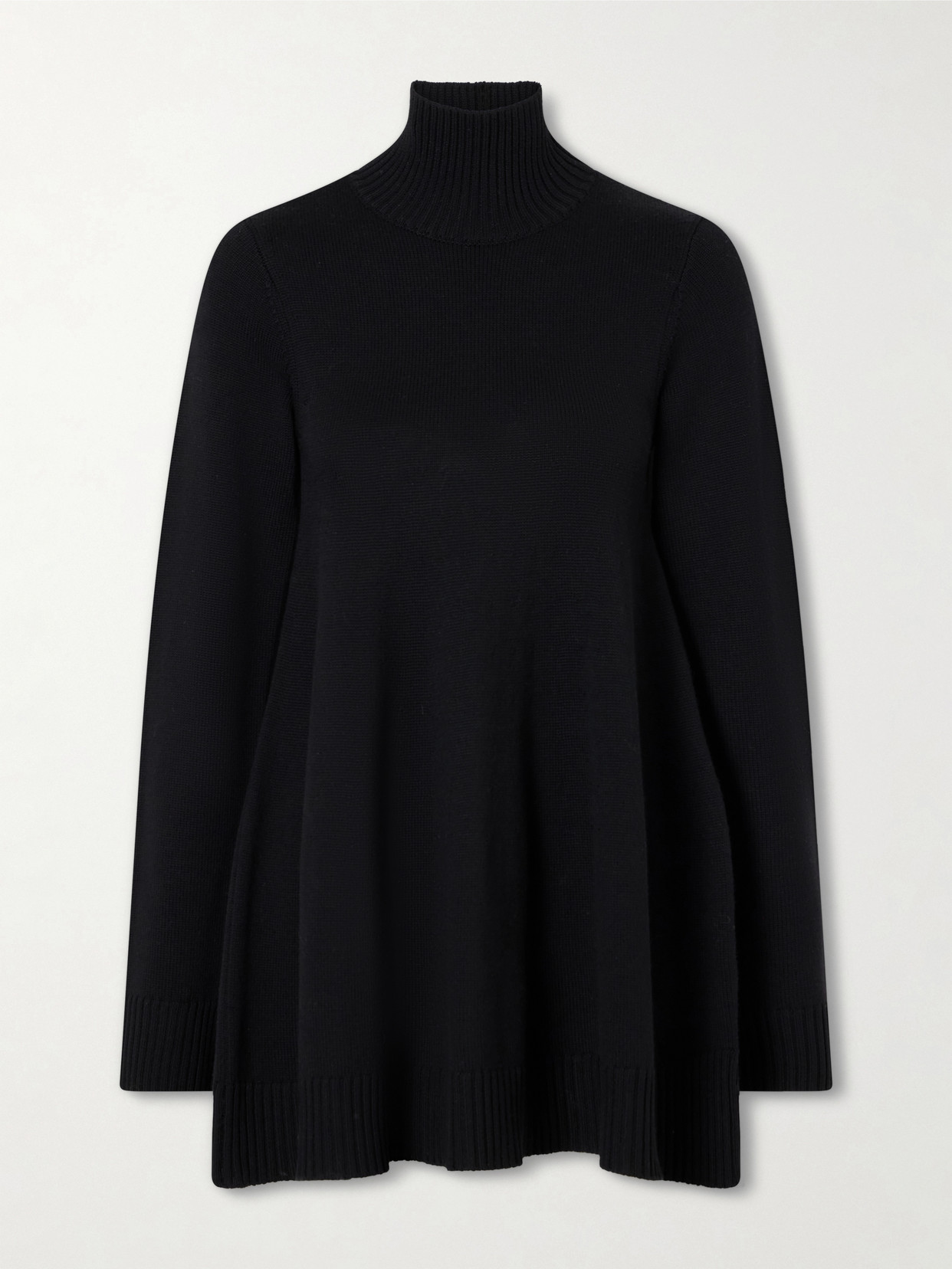 Wool-Blend Turtleneck Sweater