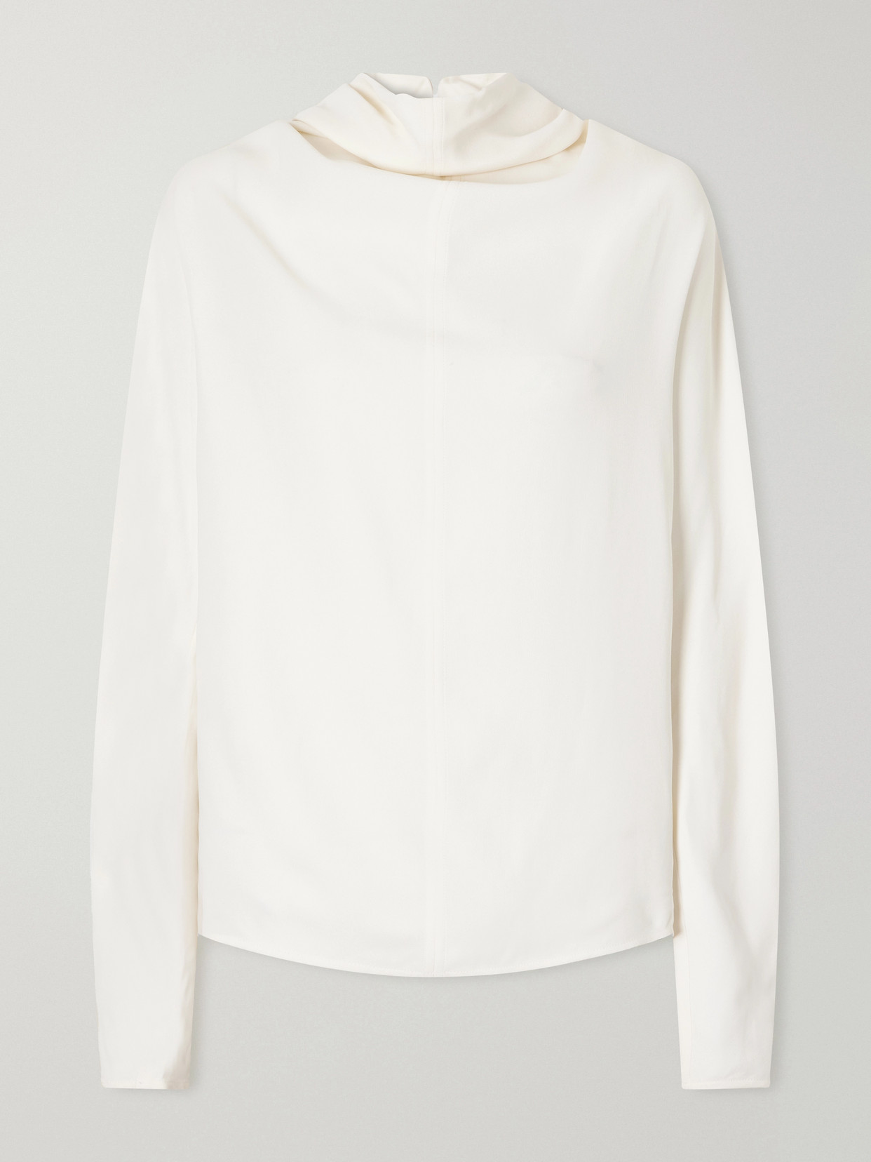 Draped Cady Blouse