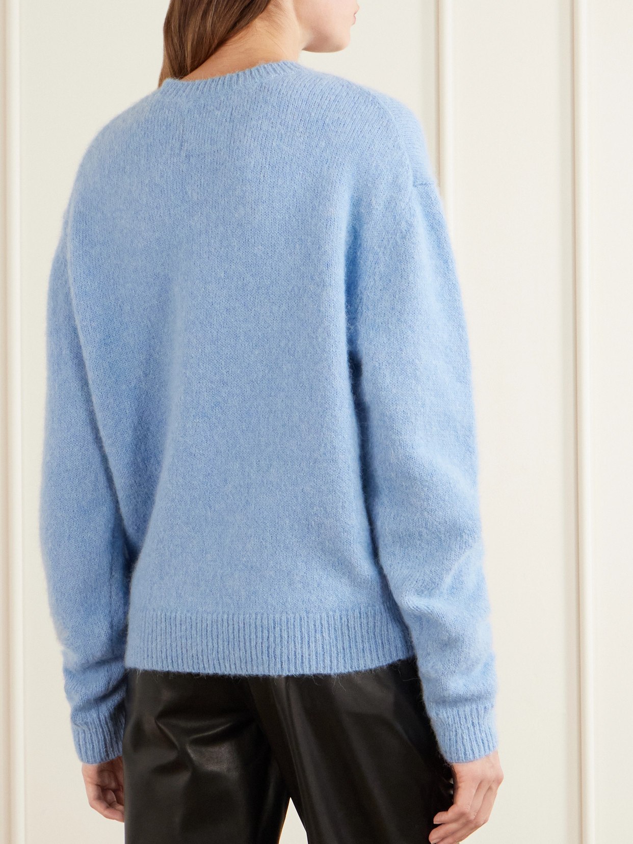 Alpaca And Cotton-Blend Sweater