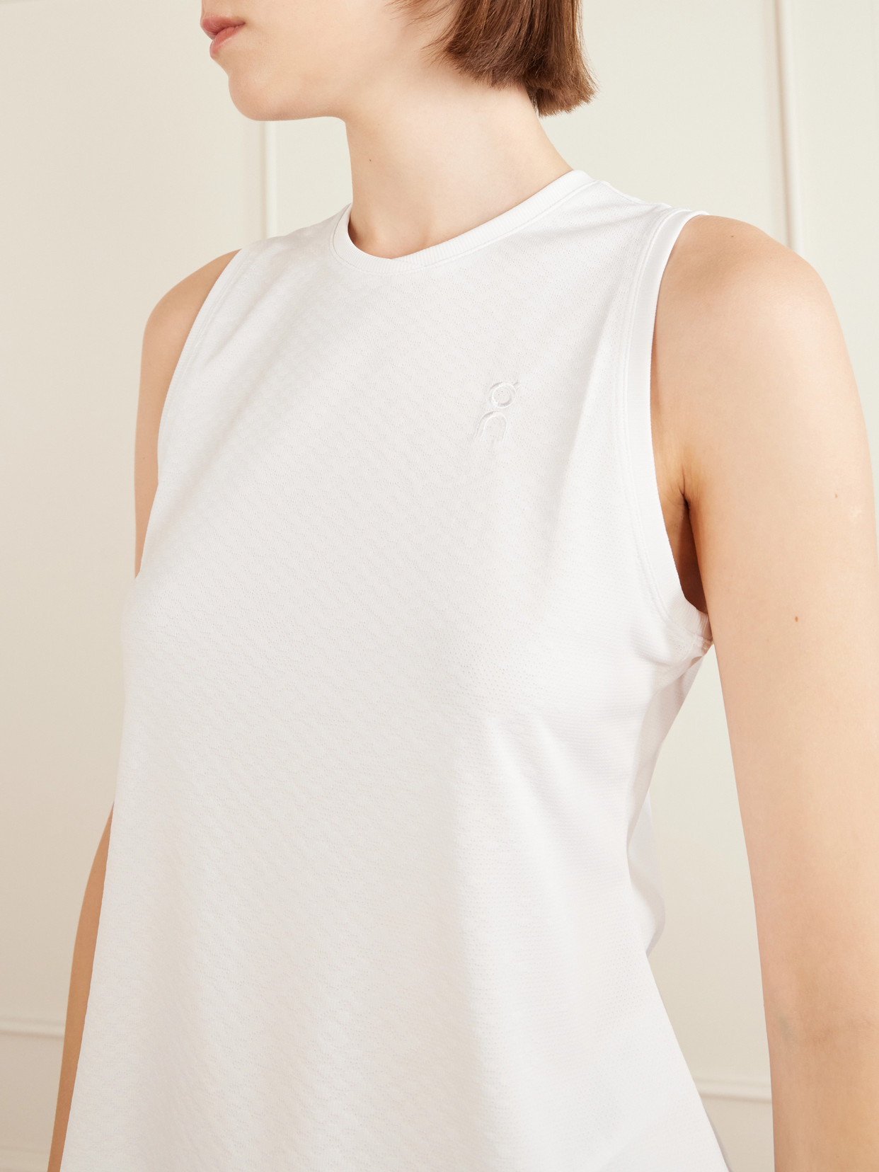 Court Logo-Embroidered Recycled Tennis Top