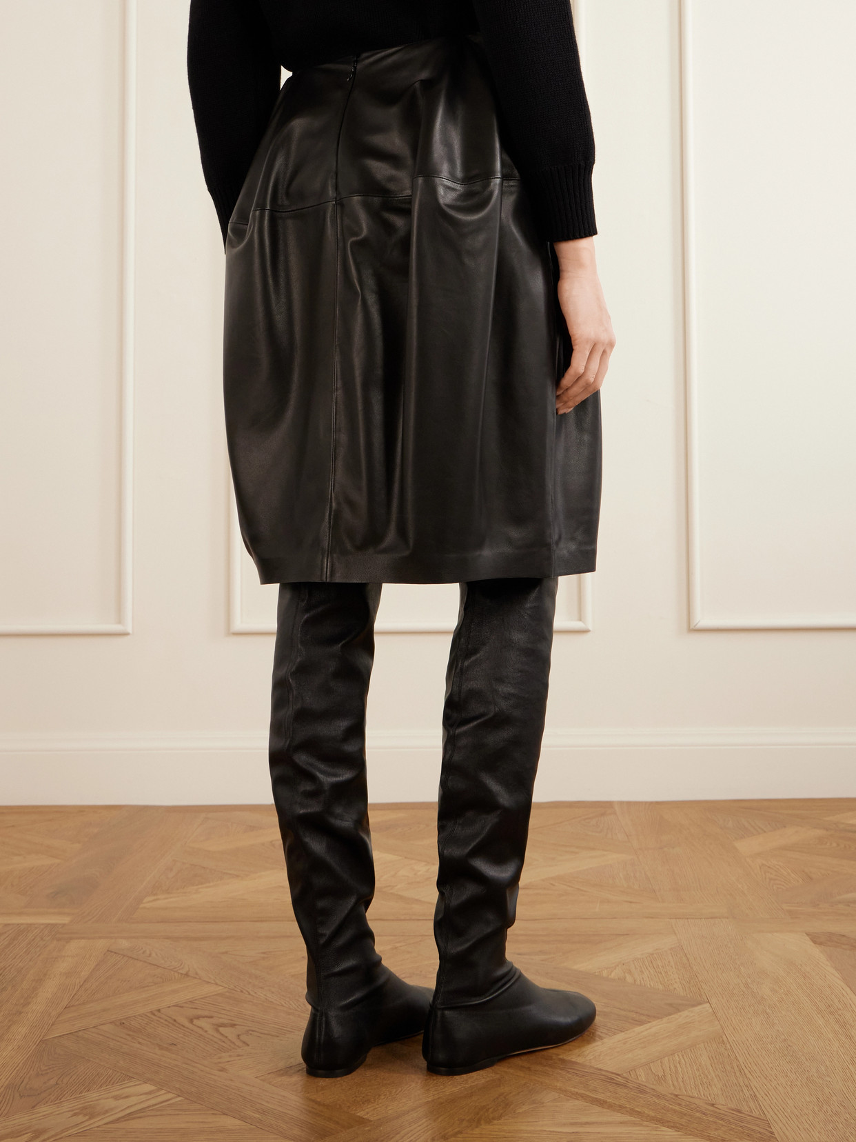 Leather Midi