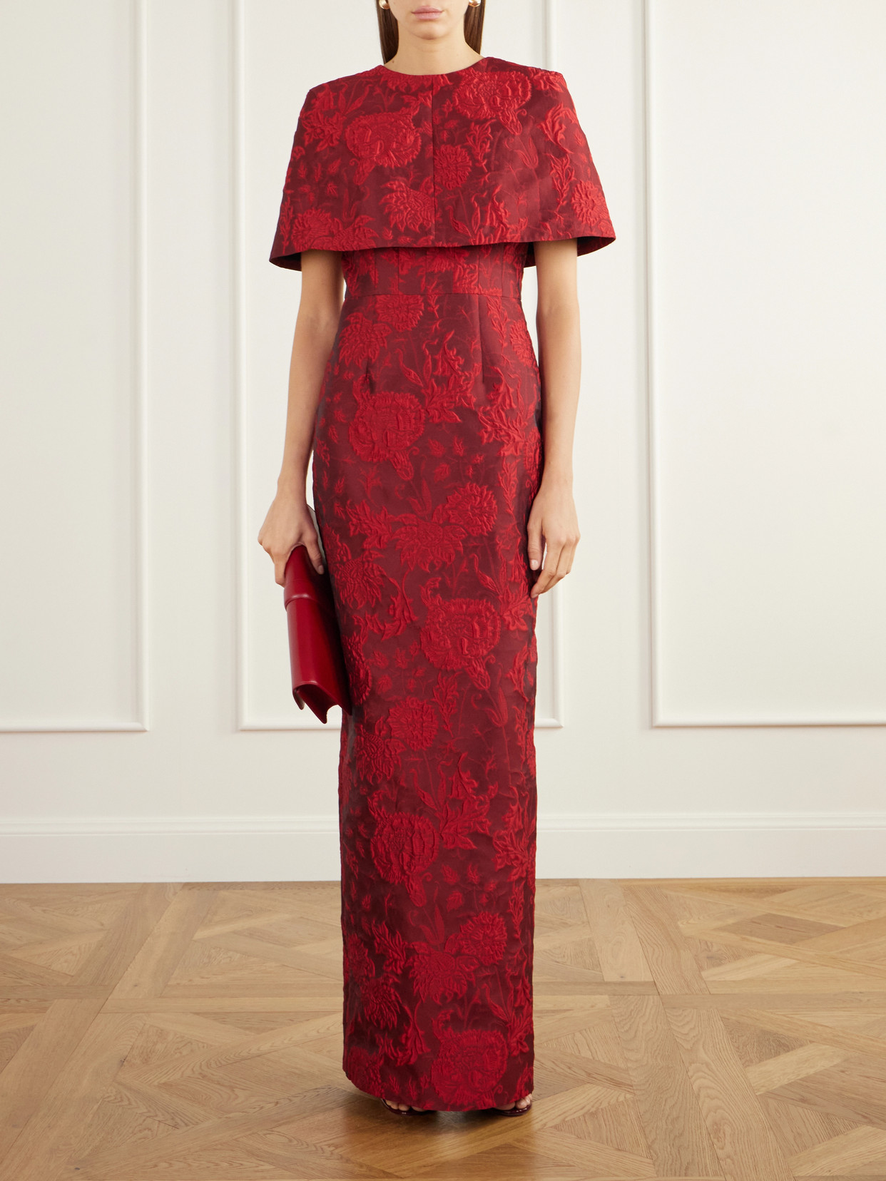 Virginie Floral-Cloqué Cape