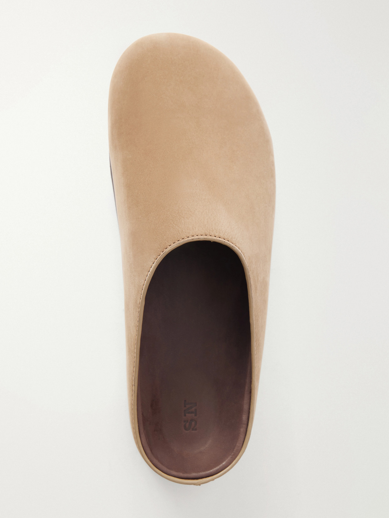 Wearing Suede Slip-Ons