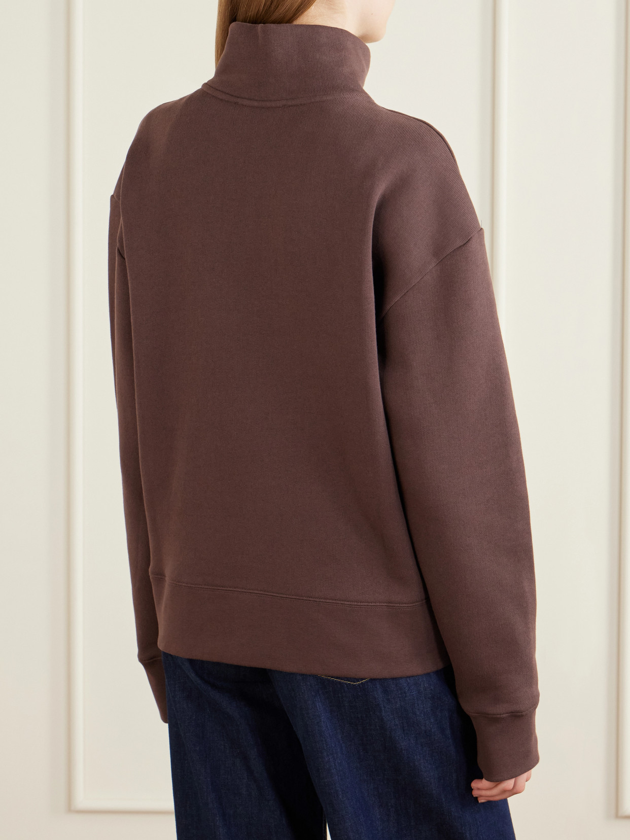 Thalen Cotton-Jersey Fleece Sweatshirt