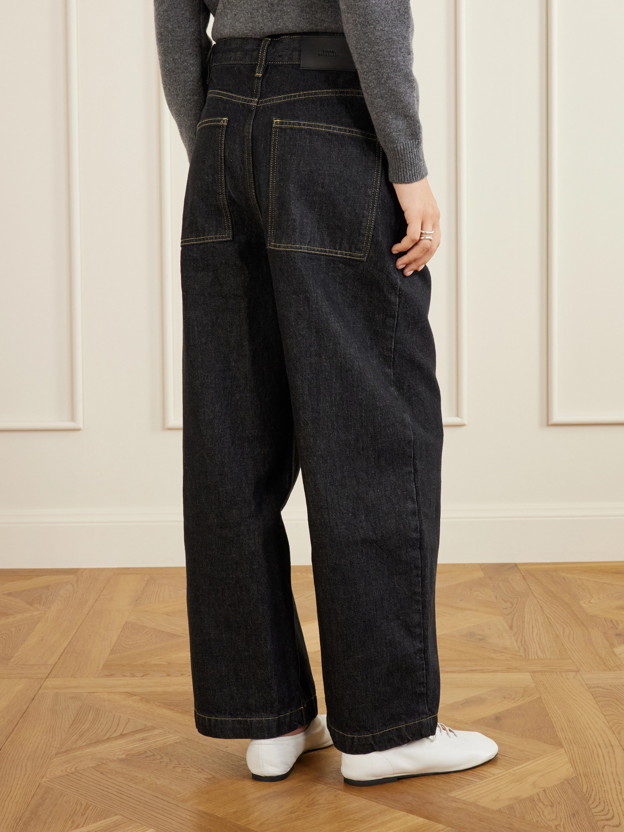 Neive Organic Low-Rise Wide- Leg