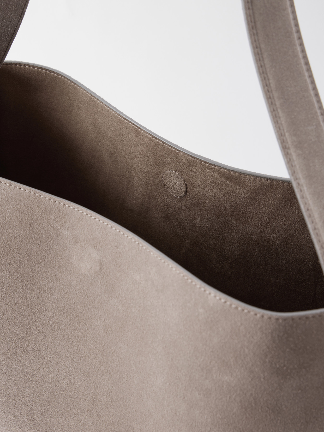 The Reflection Suede Tote