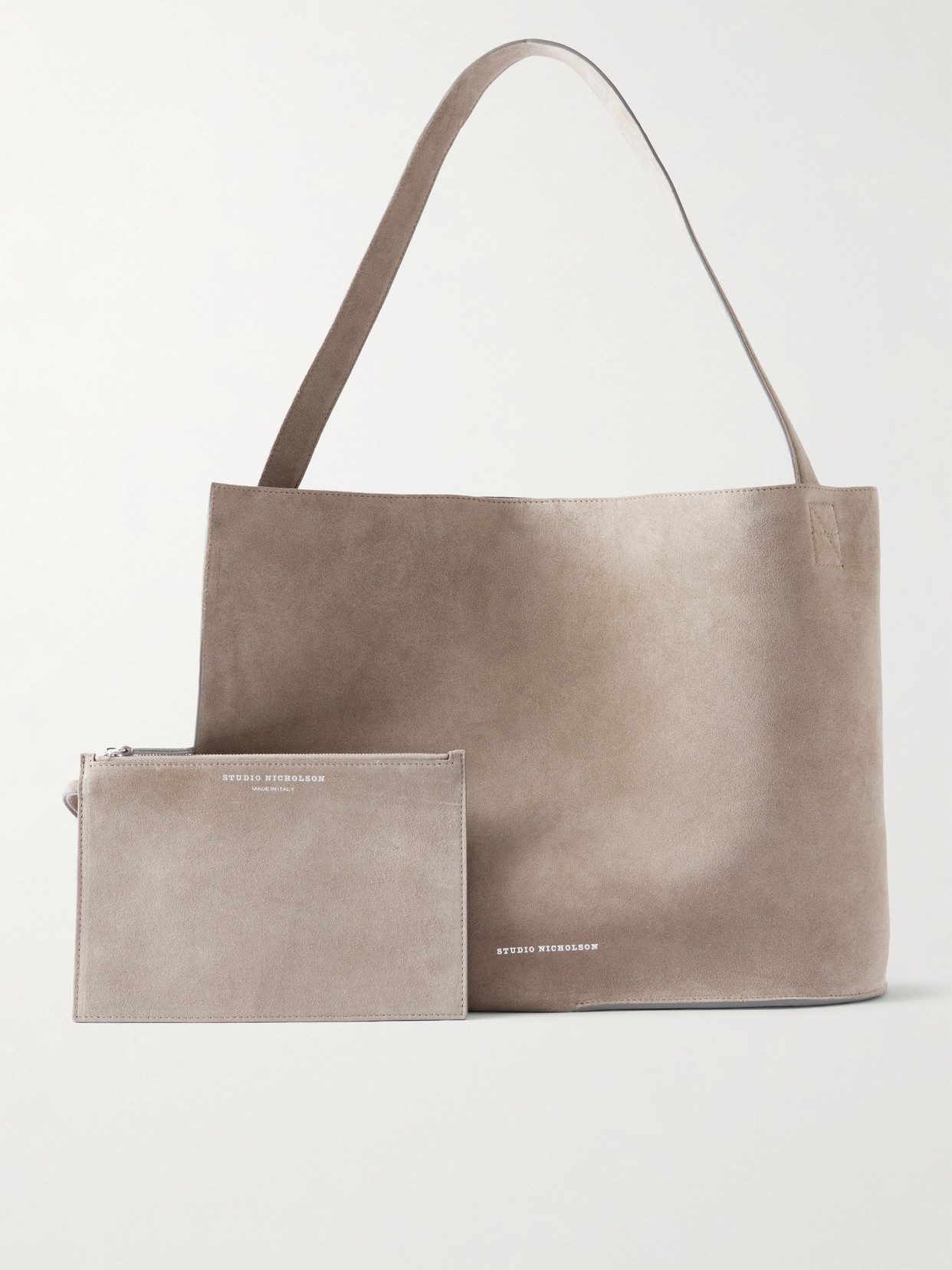 The Reflection Suede Tote