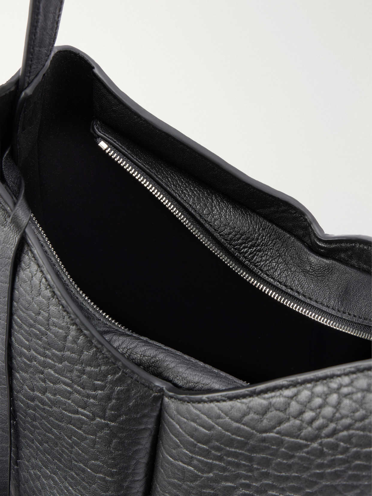 Studio Nicholson Hoho Leather Tote In Black