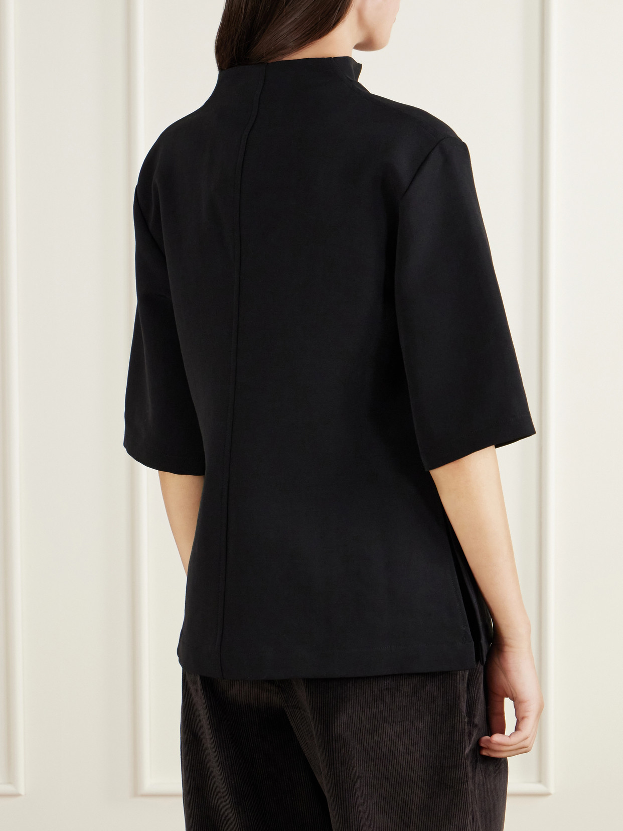 Taler Wool-Blend Top
