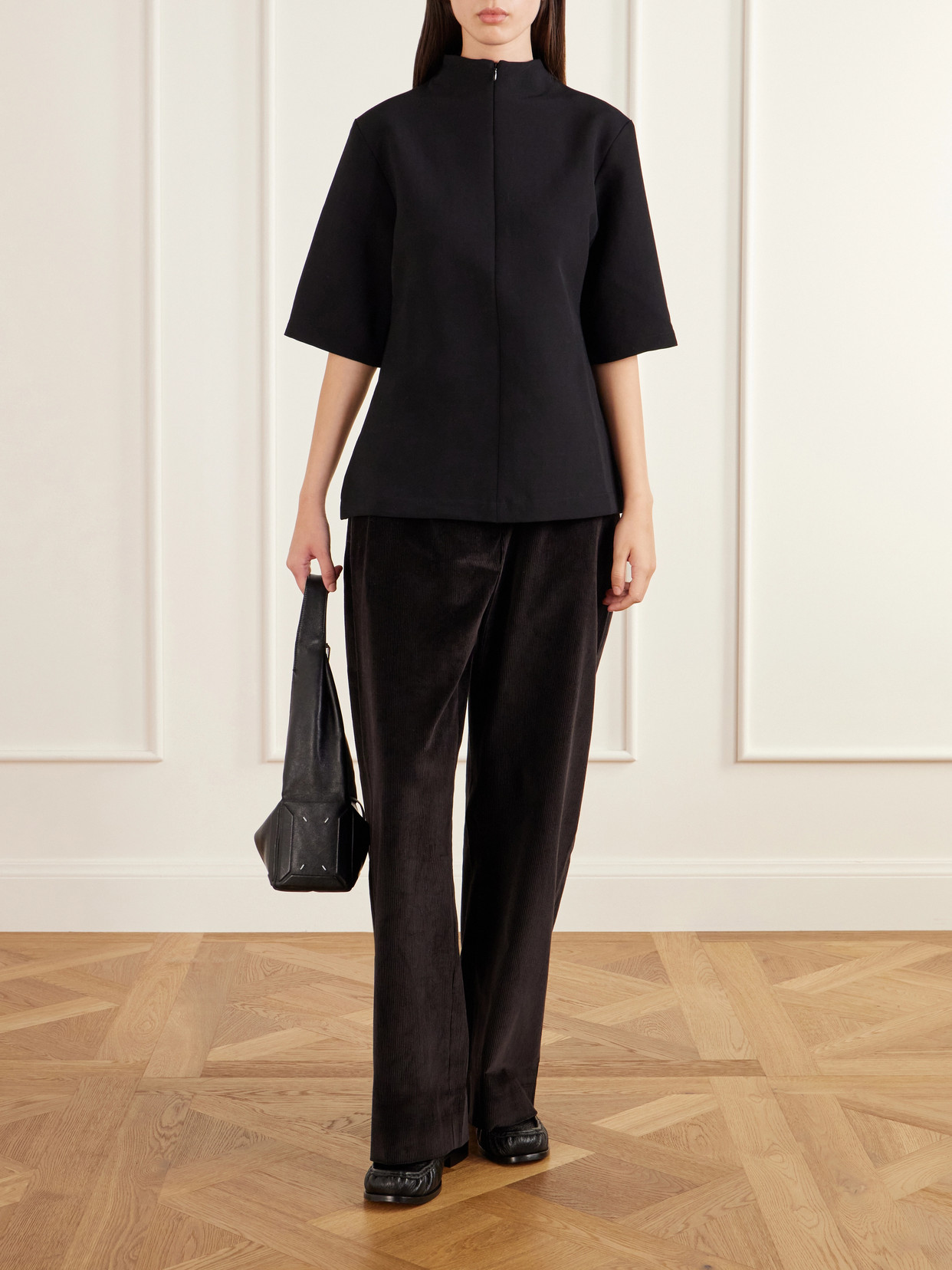 Taler Wool-Blend Top