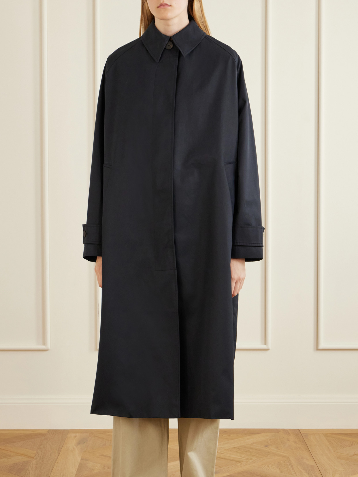 Holin Cotton-Blend Trench Coat