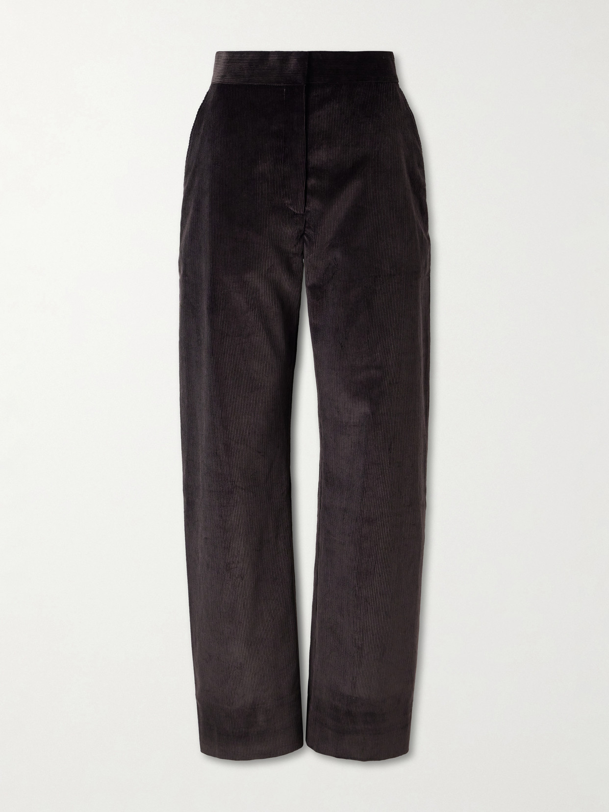 Studio Nicholson Grange Cotton-corduroy Wide-leg Pants In Brown
