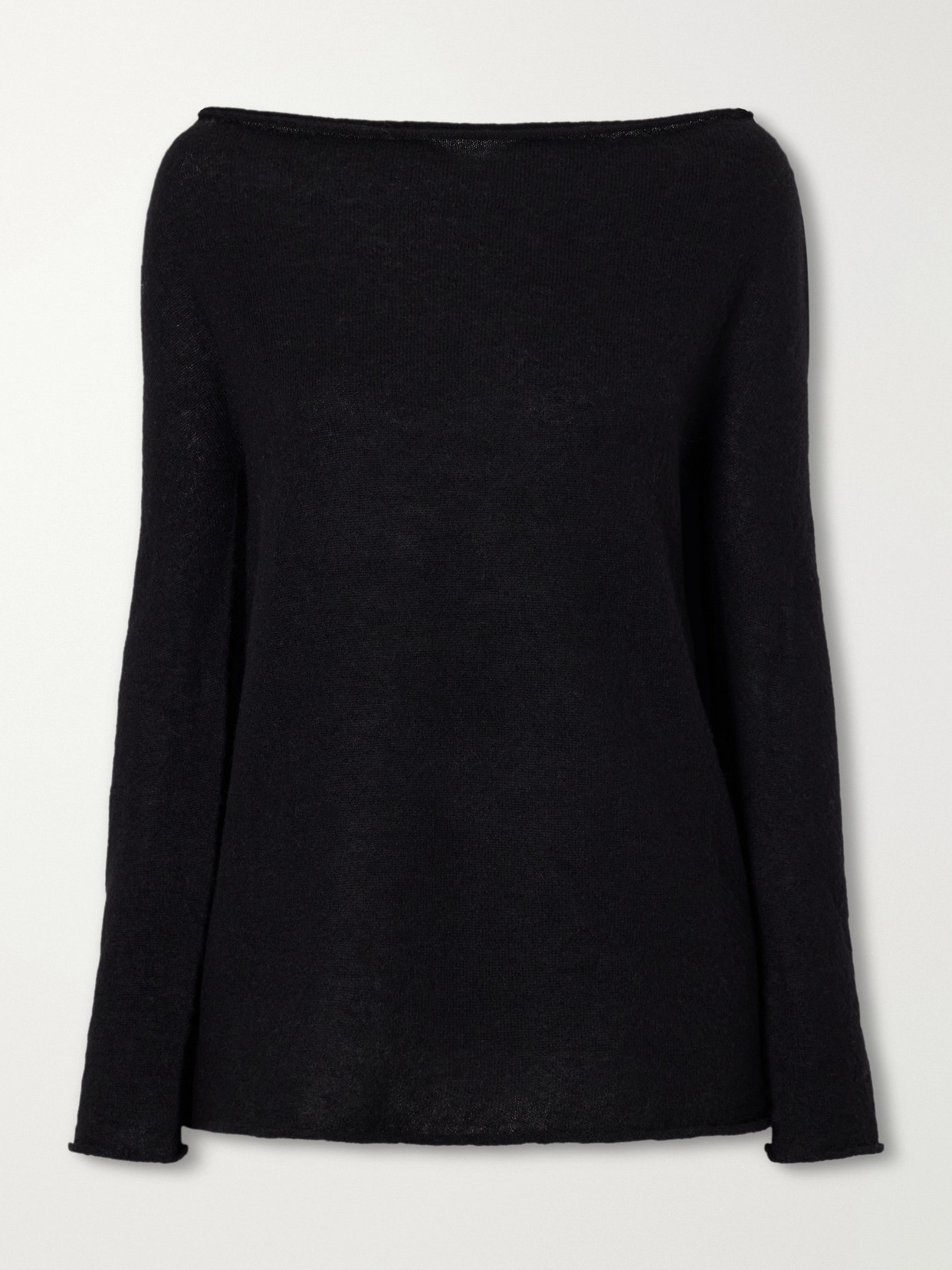 Off-The-Shoulder Wool-Blend Sweater
